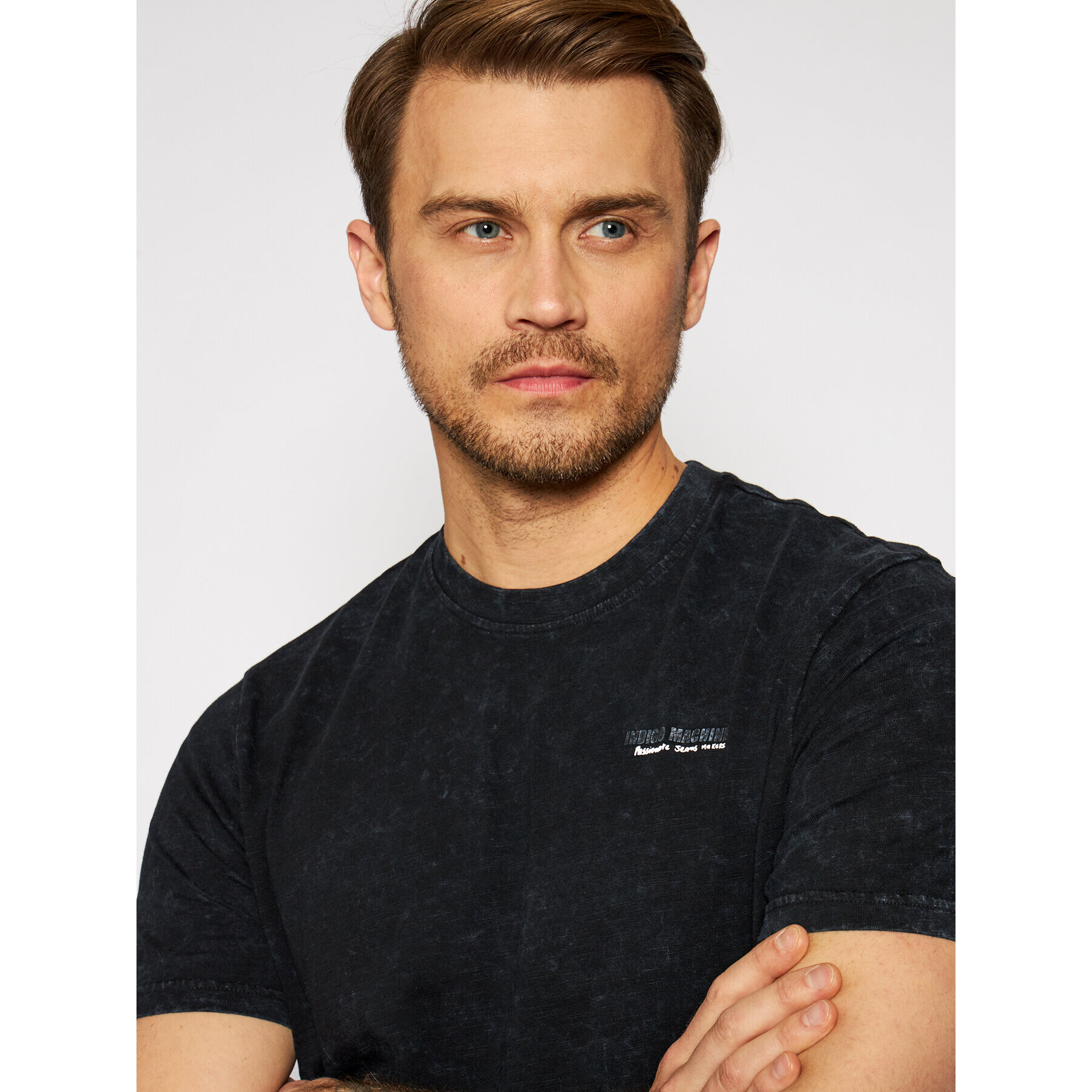 Only & Sons Тишърт Dilan 22018634 Черен Slim Fit - Pepit.bg