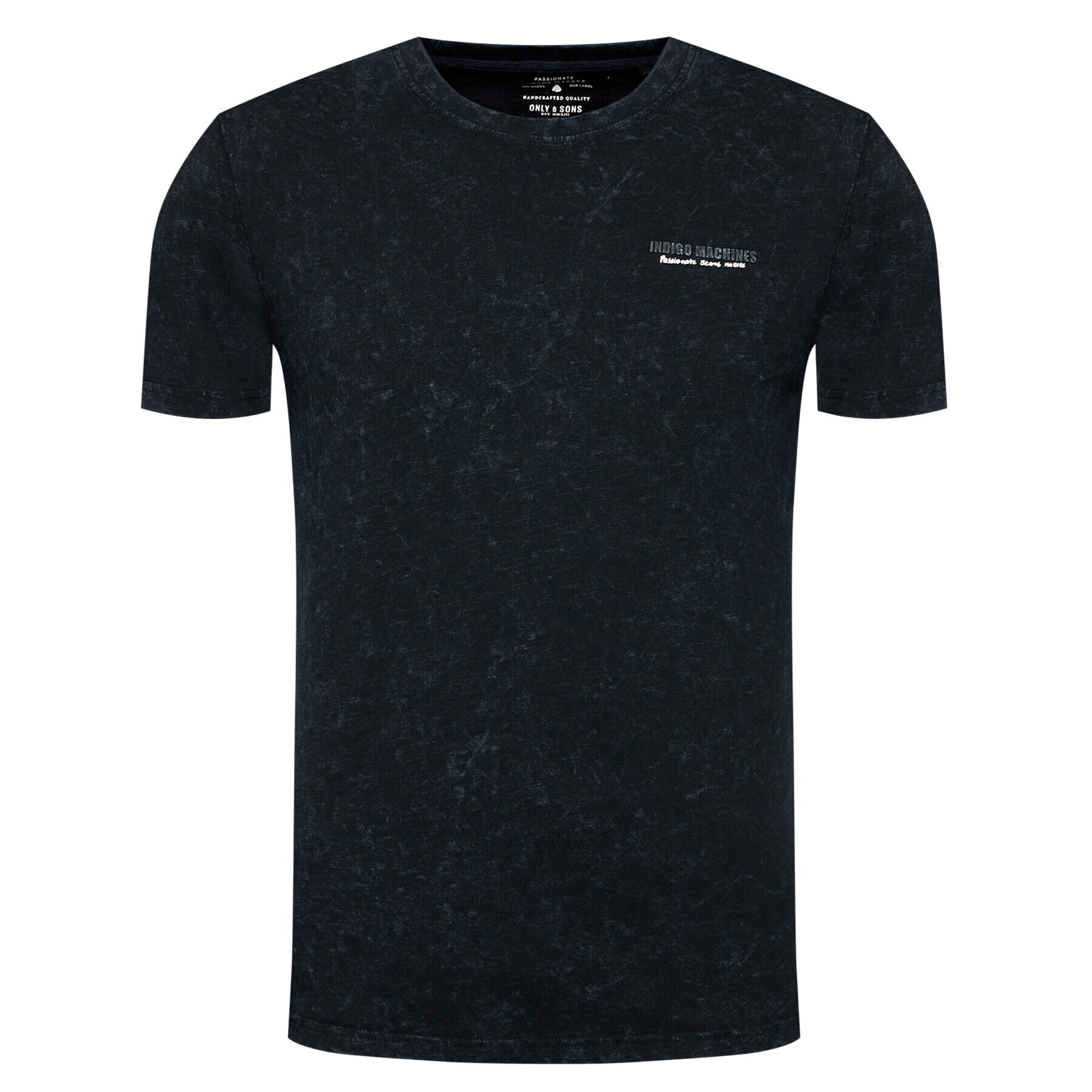Only & Sons Тишърт Dilan 22018634 Черен Slim Fit - Pepit.bg
