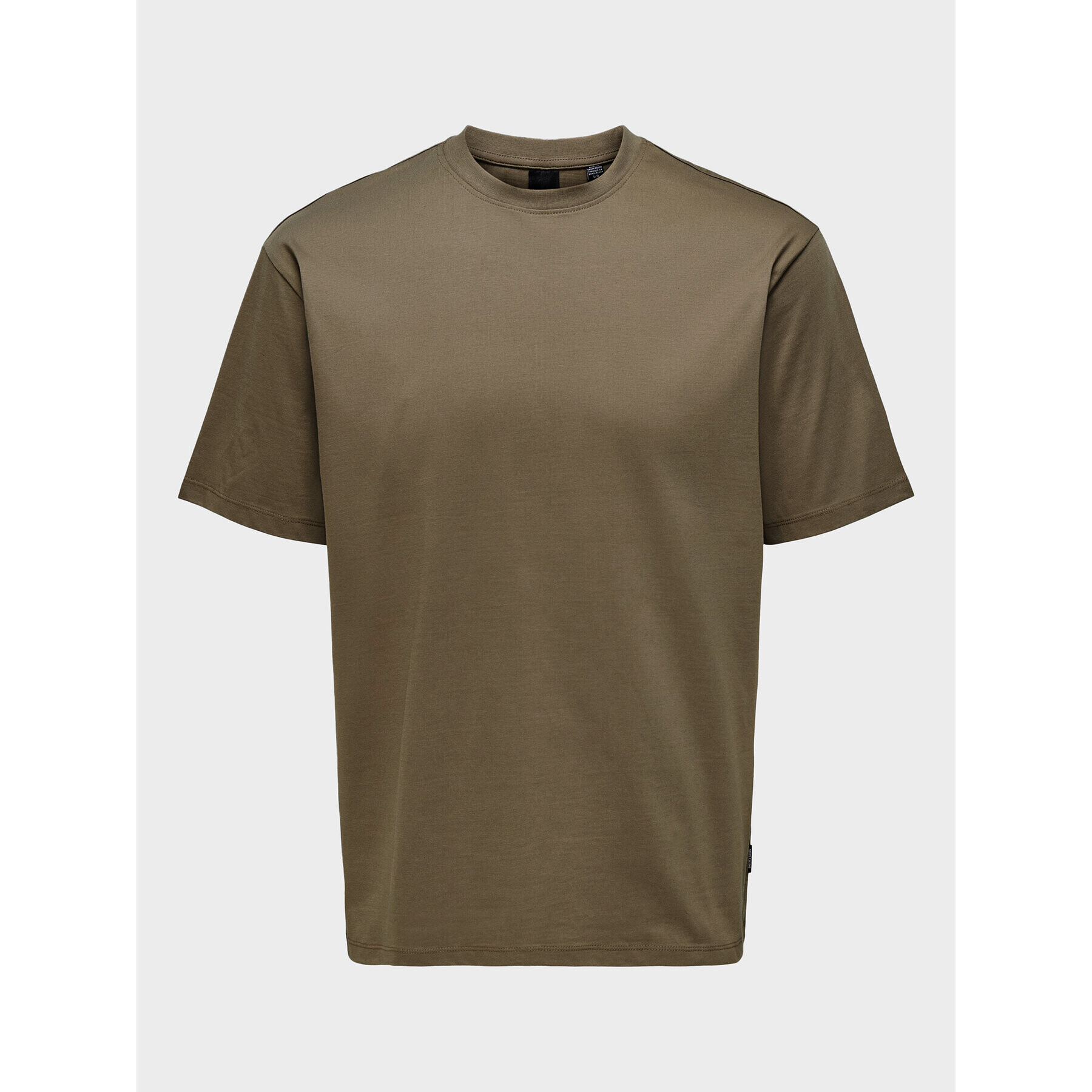 Only & Sons Тишърт Fred 22022532 Кафяв Relaxed Fit - Pepit.bg