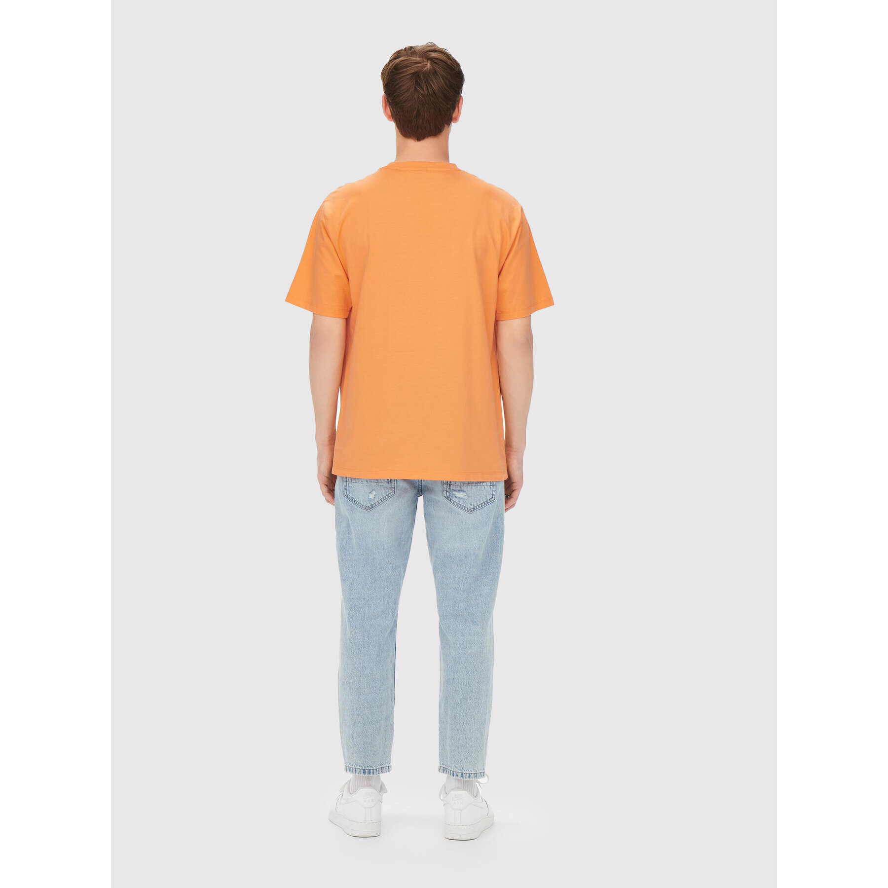 Only & Sons Тишърт Fred 22022532 Оранжев Relaxed Fit - Pepit.bg