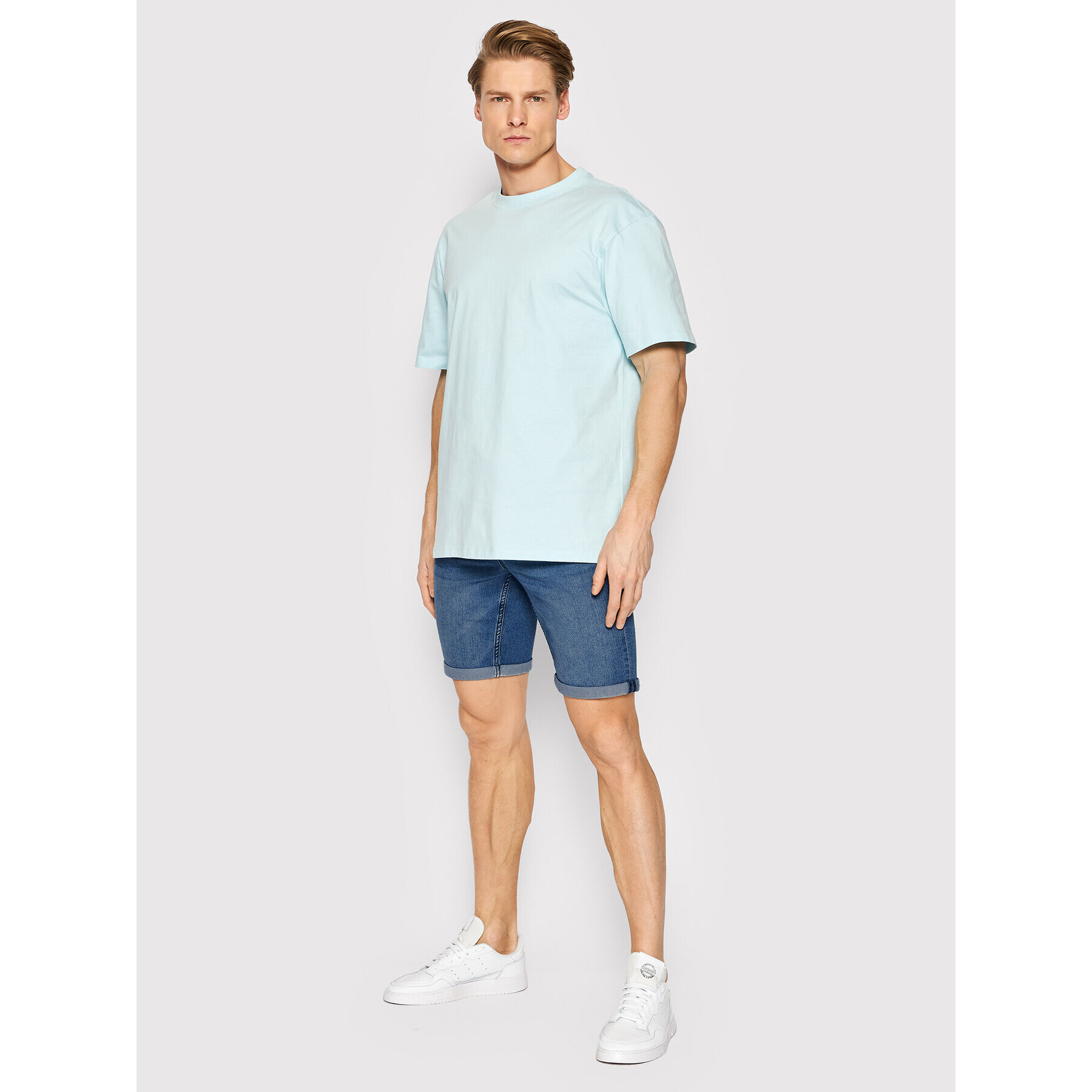 Only & Sons Тишърт Fred 22022532 Син Relaxed Fit - Pepit.bg