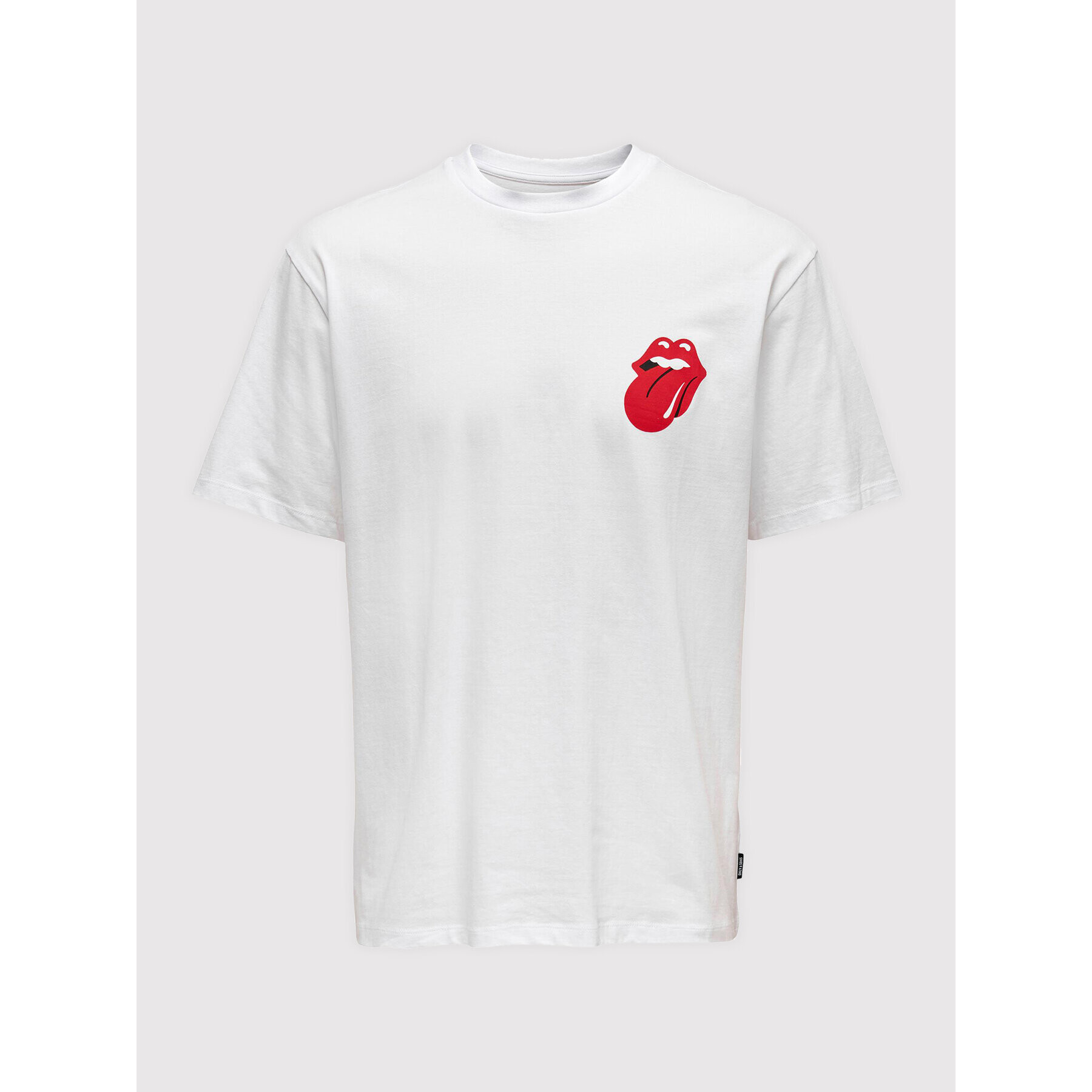 Only & Sons Тишърт Fred 22023078 Бял Relaxed Fit - Pepit.bg