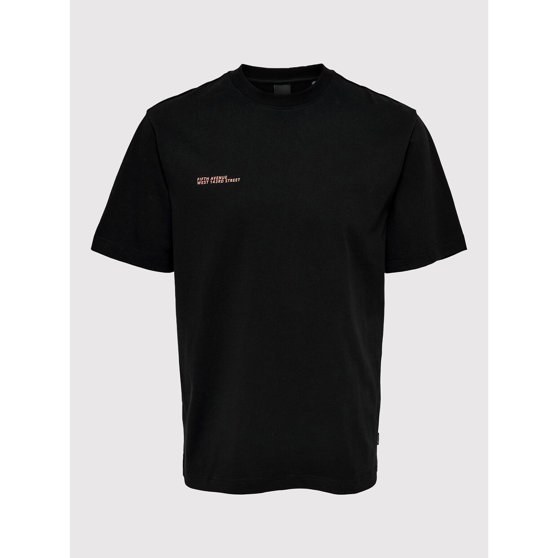 Only & Sons Тишърт Fred 22023090 Черен Relaxed Fit - Pepit.bg