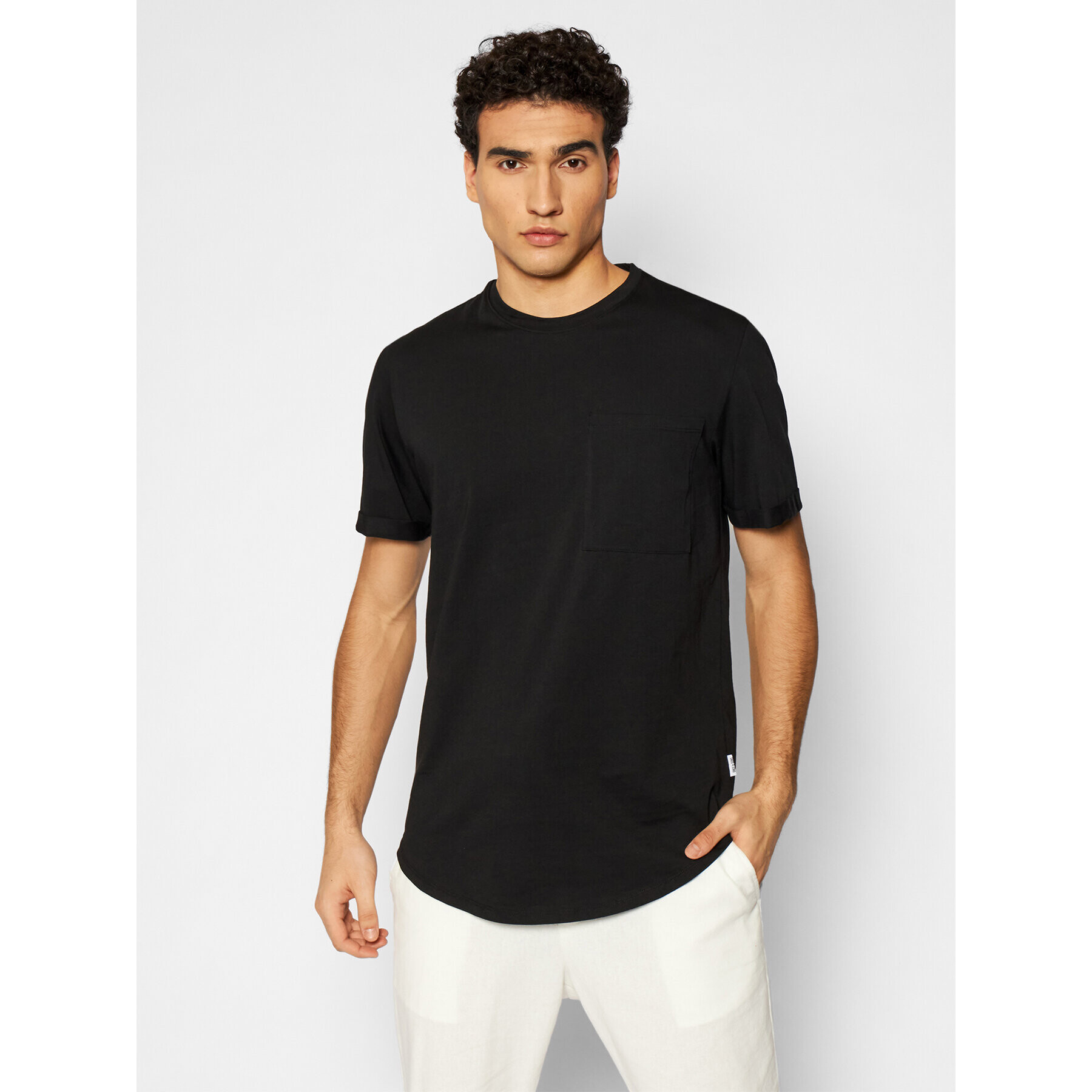 Only & Sons Тишърт Gavin 22017666 Черен Regular Fit - Pepit.bg