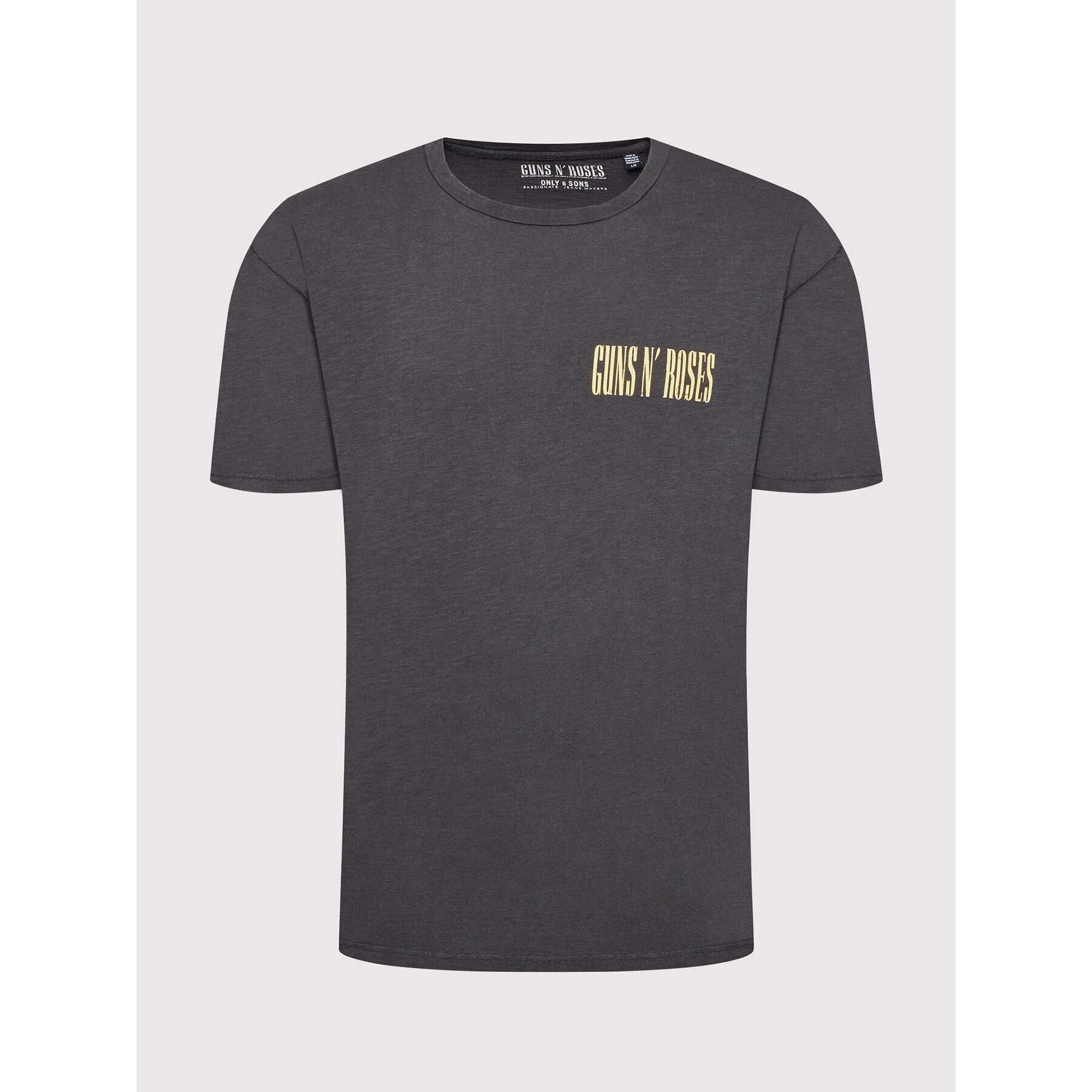 Only & Sons Тишърт Guns N' Roses 22021465 Сив Relaxed Fit - Pepit.bg