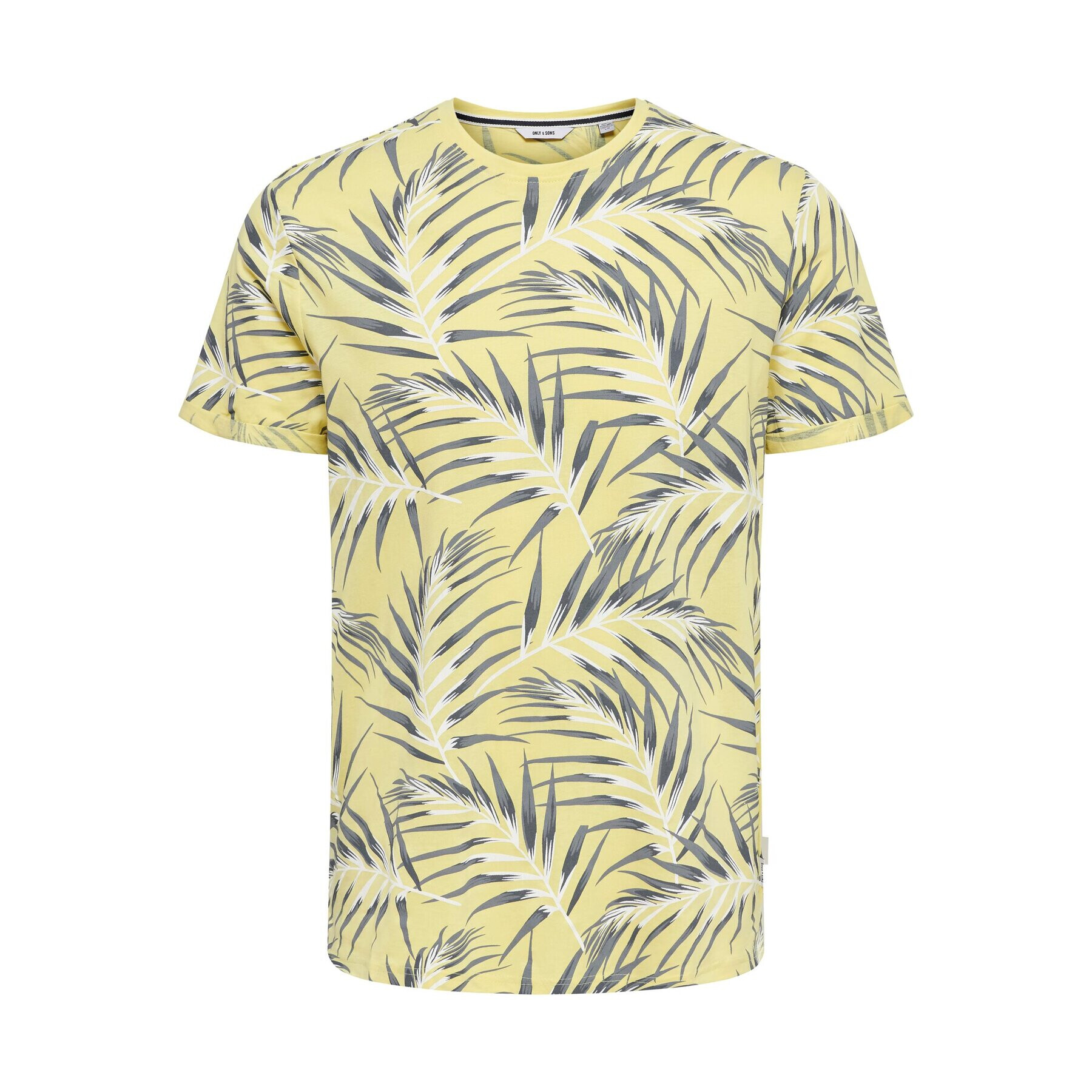 Only & Sons Тишърт Iason 22016762 Кафяв Slim Fit - Pepit.bg