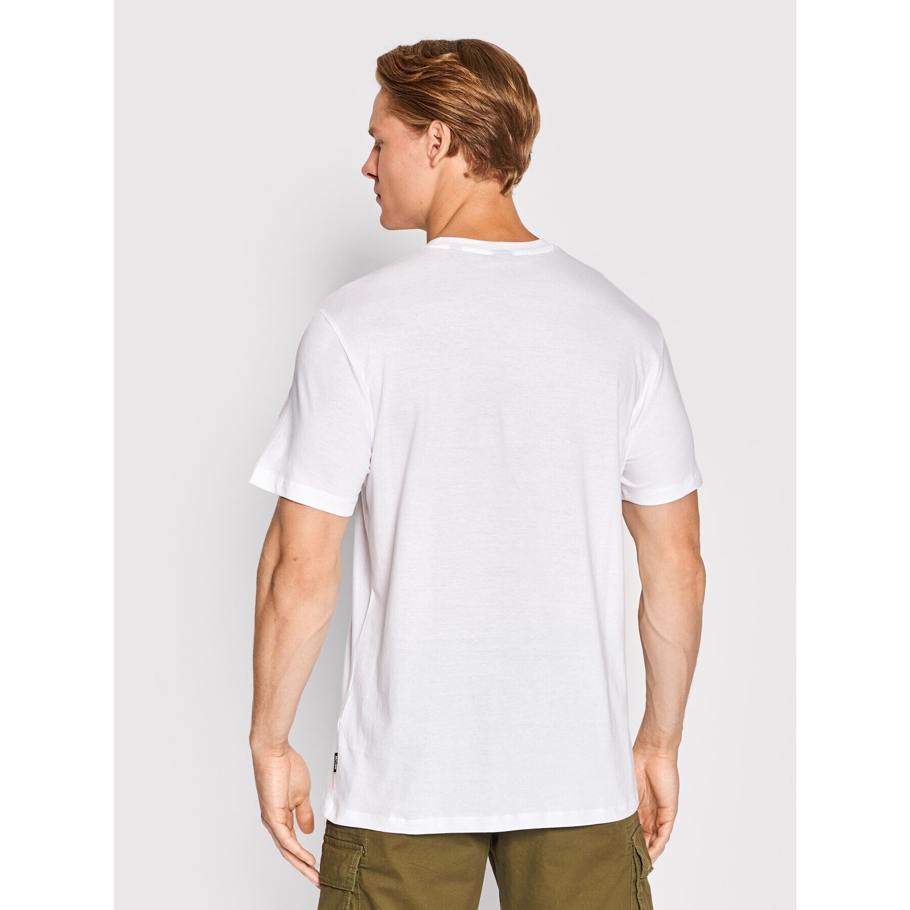 Only & Sons Тишърт Ilias 22022199 Бял Regular Fit - Pepit.bg