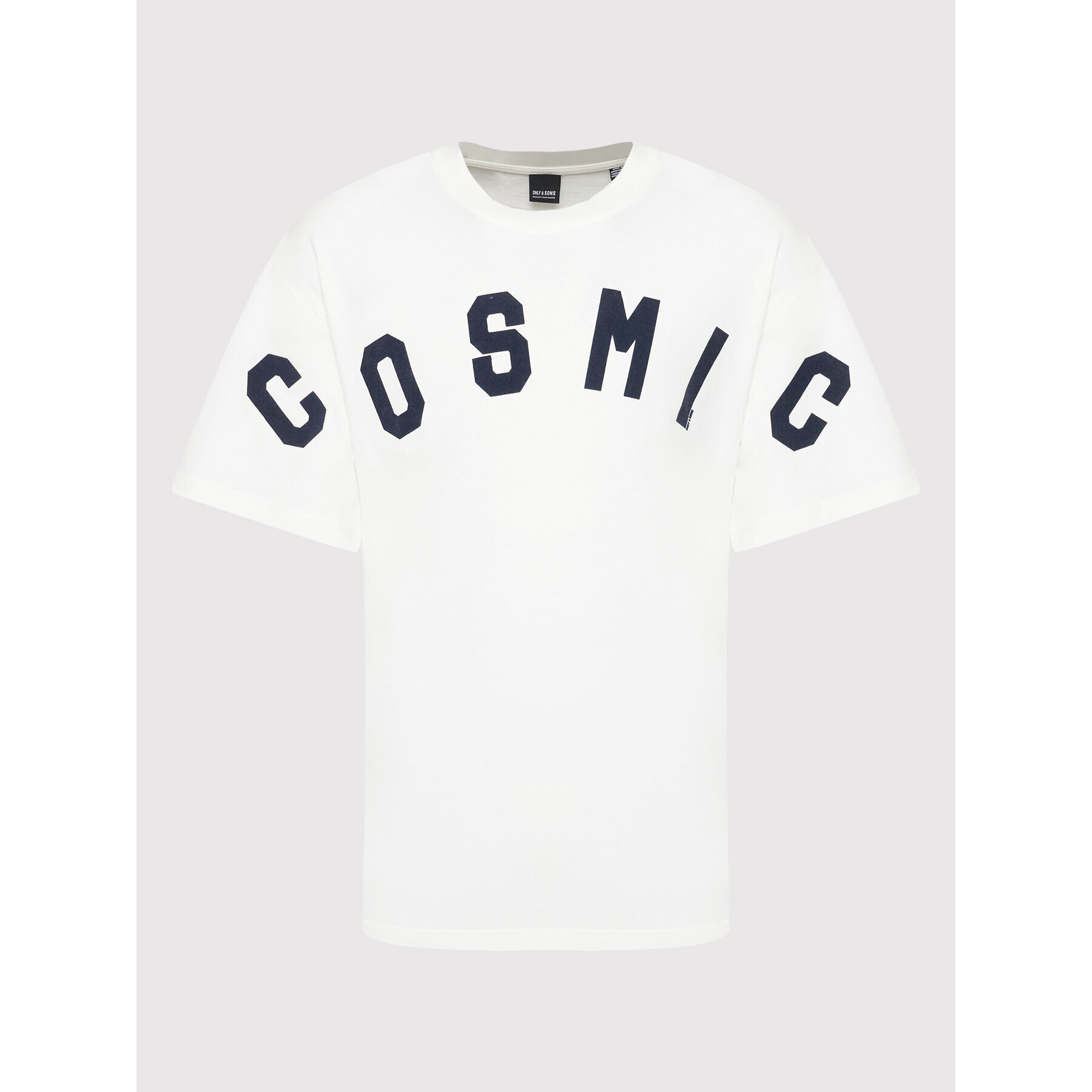 Only & Sons Тишърт Karl 22021767 Бял Oversize - Pepit.bg