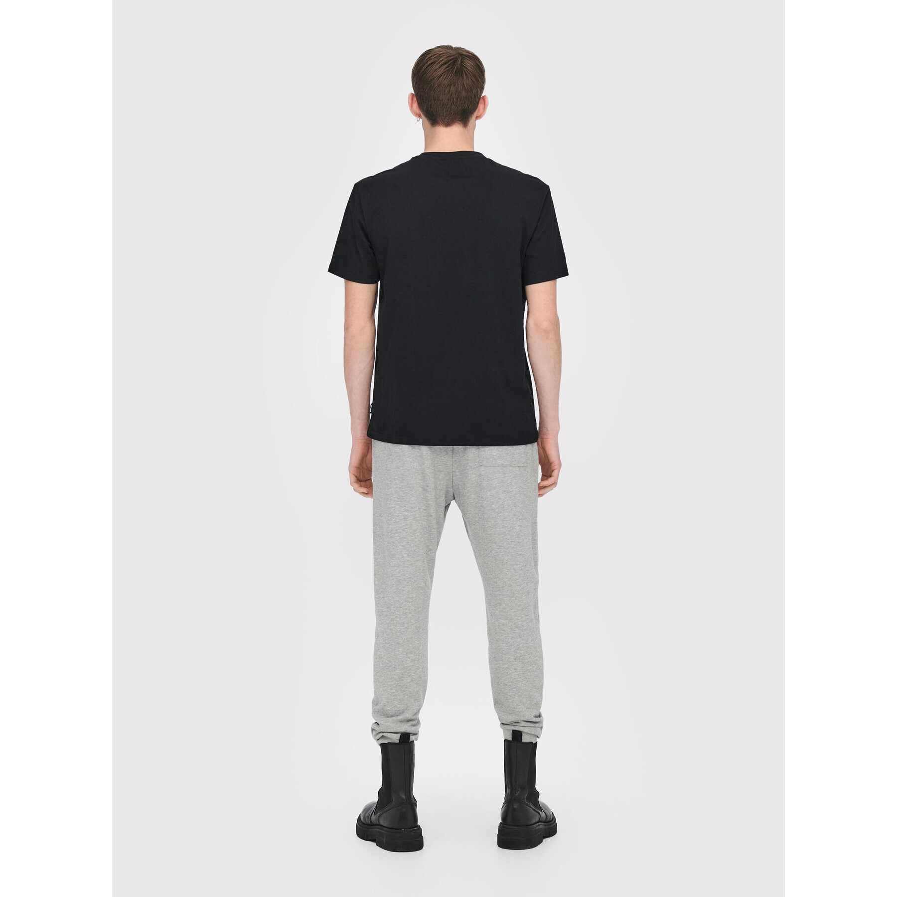 Only & Sons Тишърт Kelloggs 22022250 Черен Regular Fit - Pepit.bg