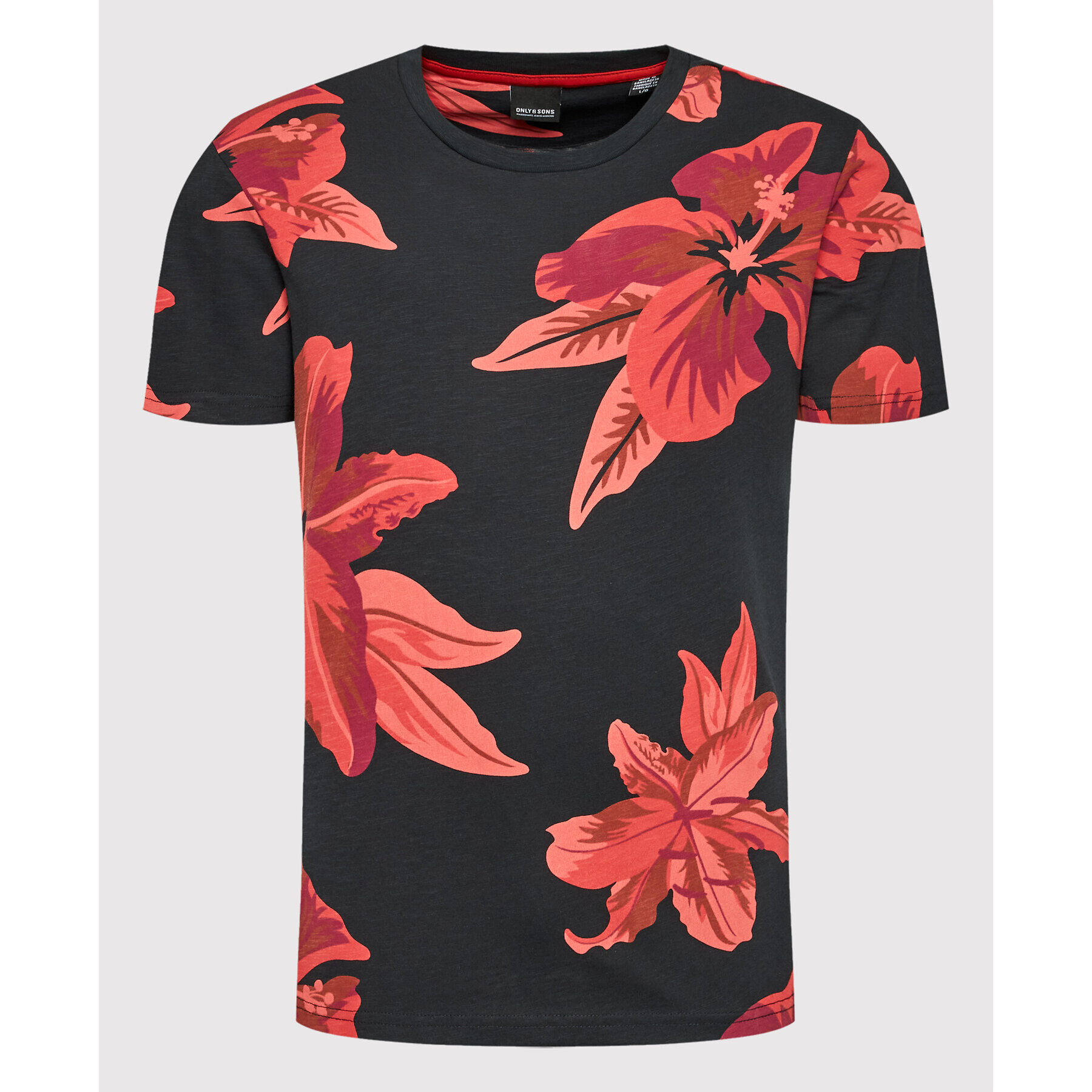 Only & Sons Тишърт Klop 22022164 Тъмносин Regular Fit - Pepit.bg