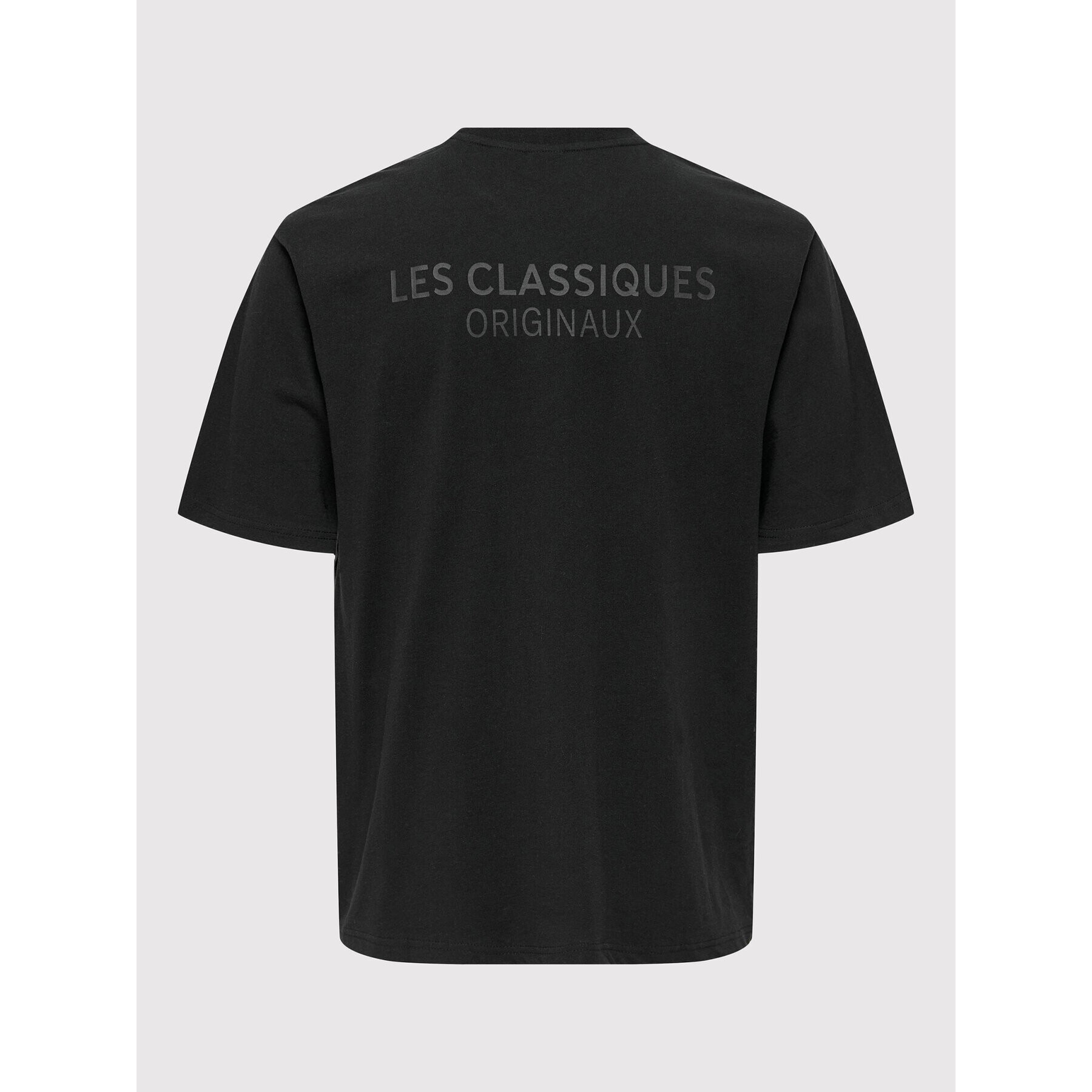 Only & Sons Тишърт Lesclassiques 22023894 Черен Regular Fit - Pepit.bg
