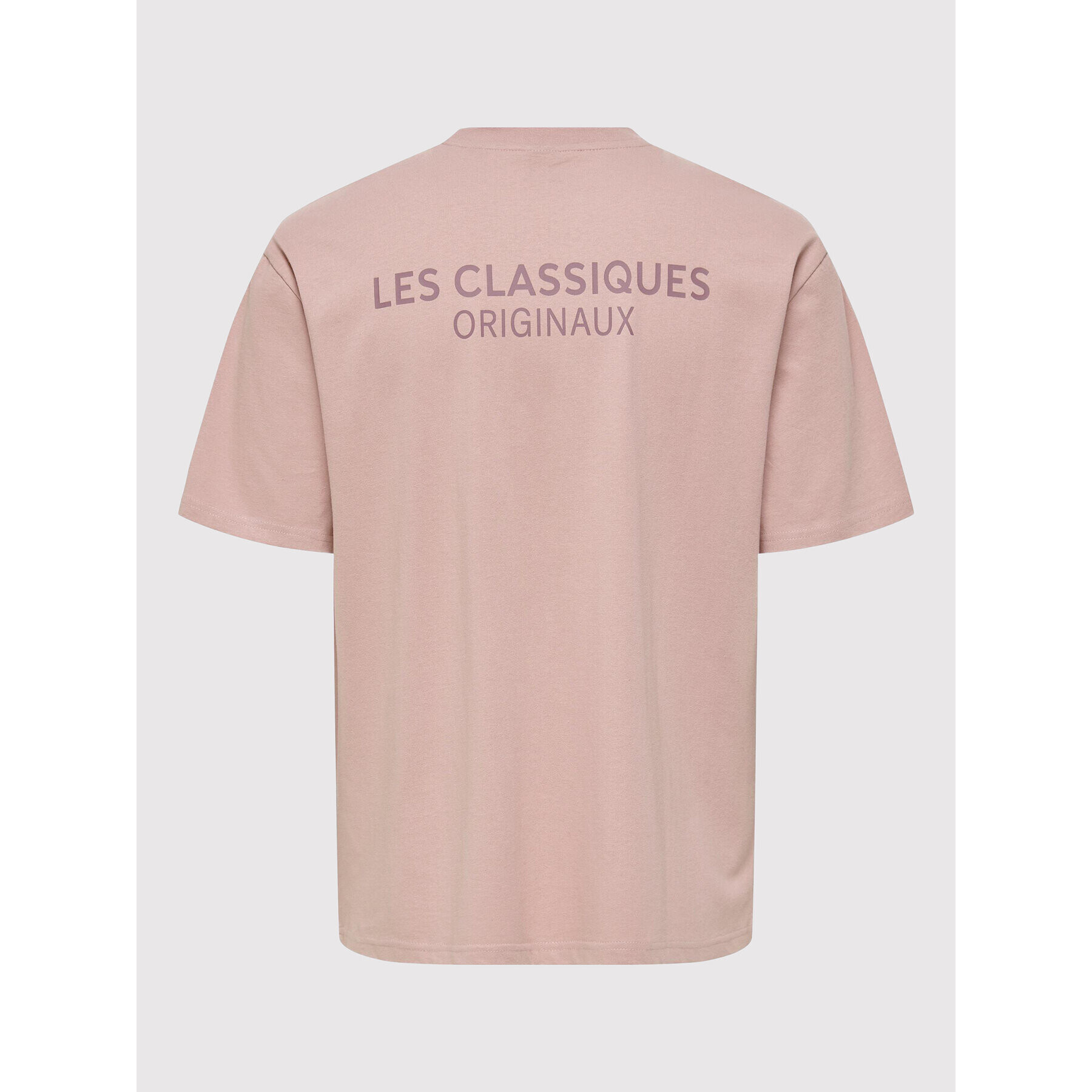 Only & Sons Тишърт Lesclassiques 22023894 Розов Regular Fit - Pepit.bg