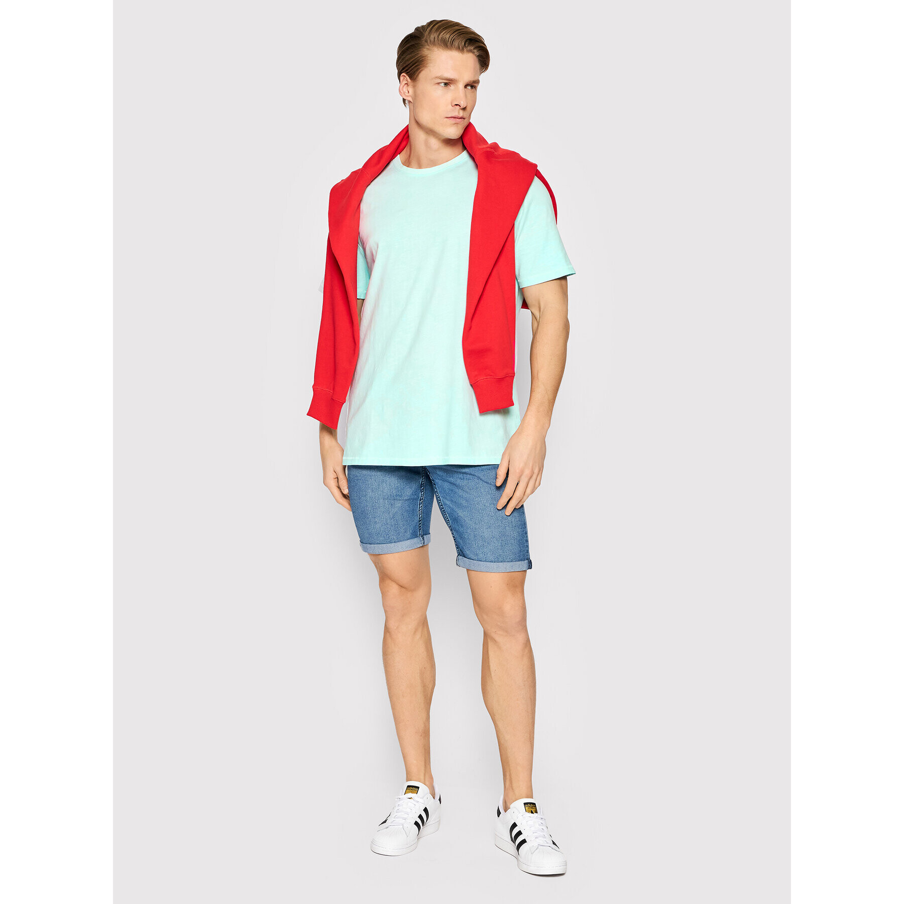 Only & Sons Тишърт Millenium 22018868 Син Regular Fit - Pepit.bg