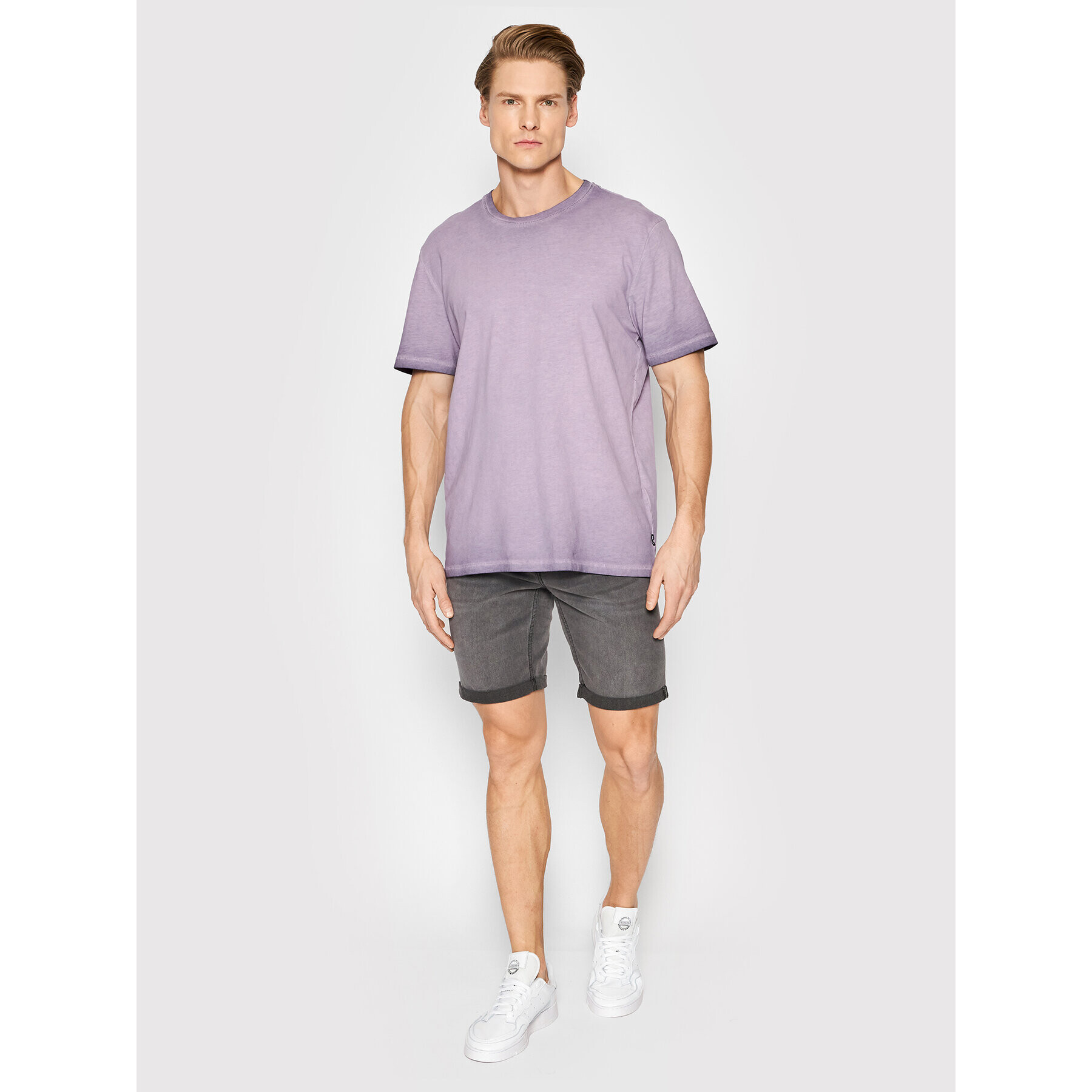 Only & Sons Тишърт Millenium 22018868 Виолетов Regular Fit - Pepit.bg