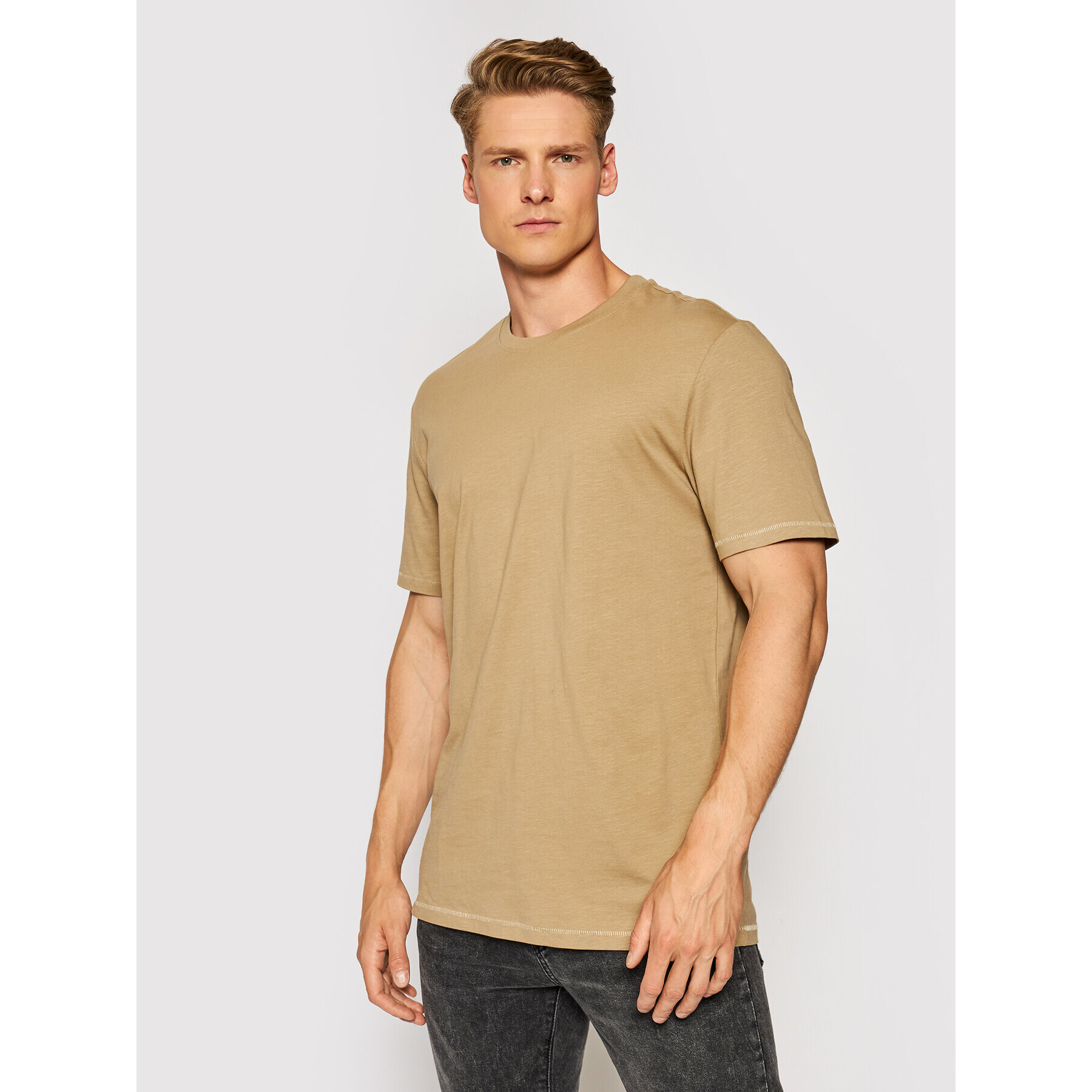 Only & Sons Тишърт Millenium 22020074 Зелен Regular Fit - Pepit.bg