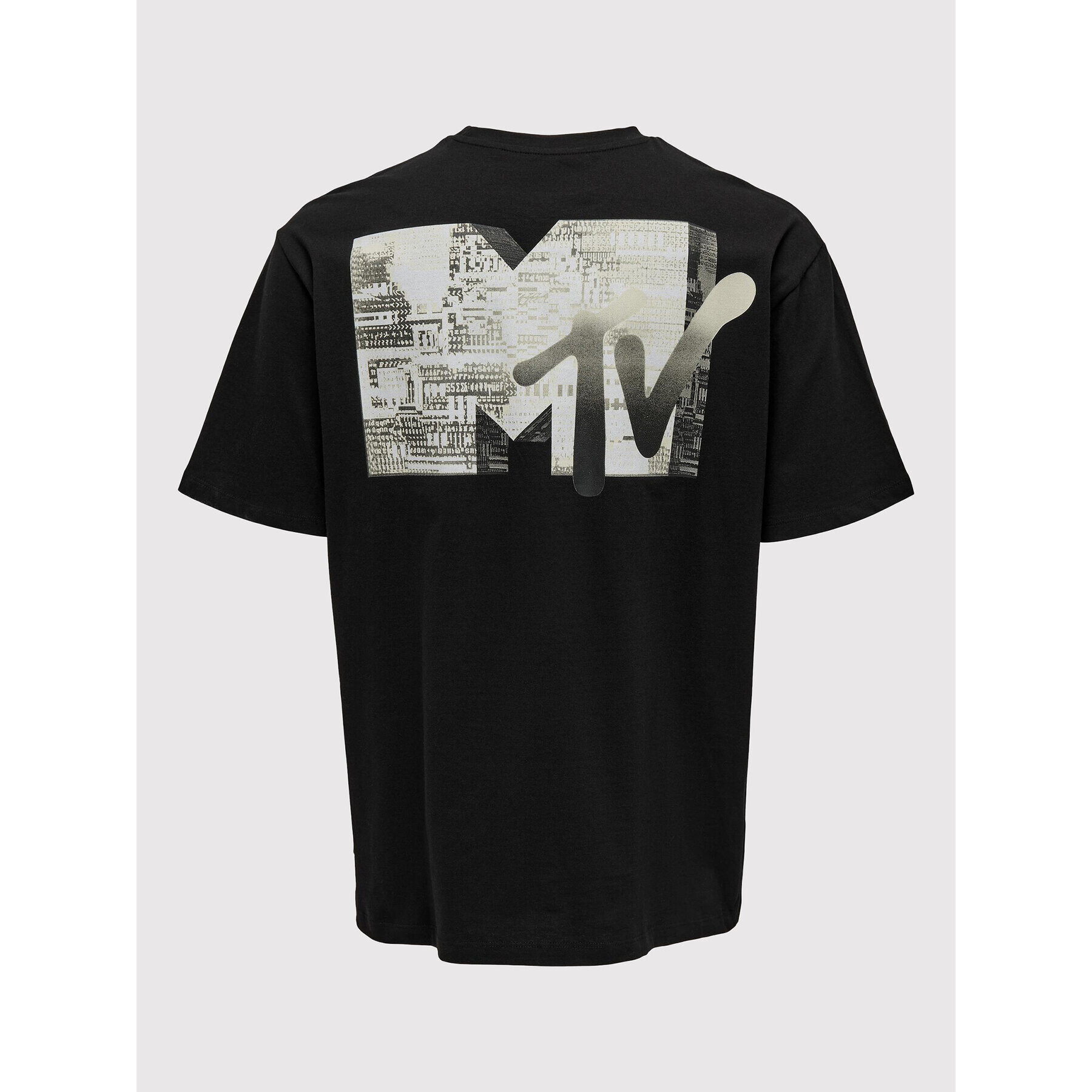 Only & Sons Тишърт MTV 22022779 Черен Relaxed Fit - Pepit.bg