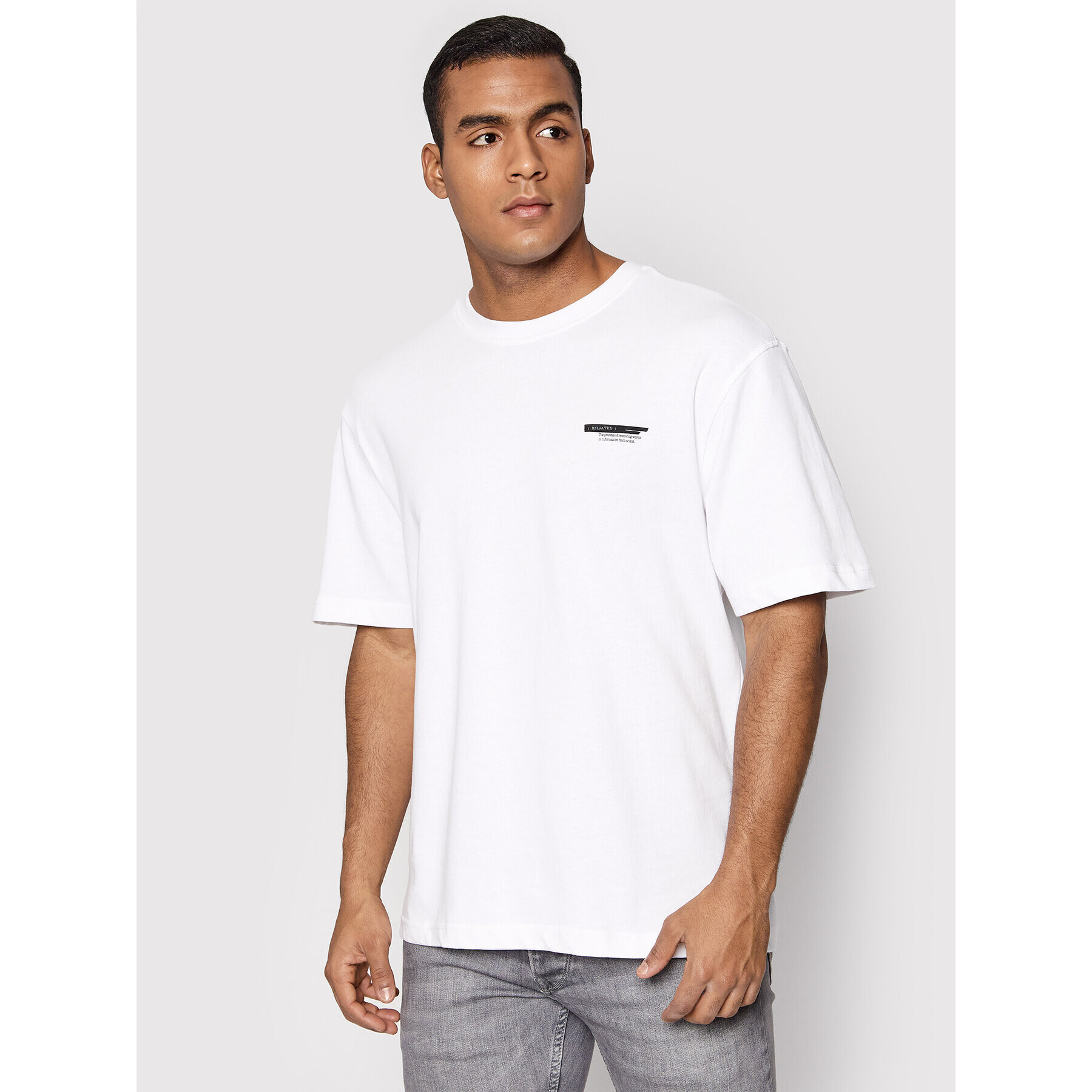 Only & Sons Тишърт Osris 22021343 Бял Relaxed Fit - Pepit.bg
