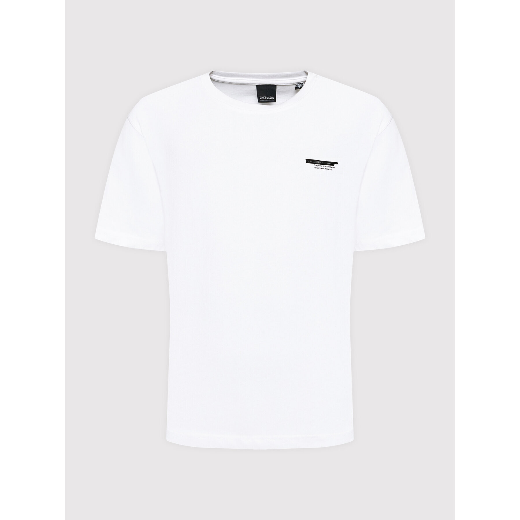Only & Sons Тишърт Osris 22021343 Бял Relaxed Fit - Pepit.bg