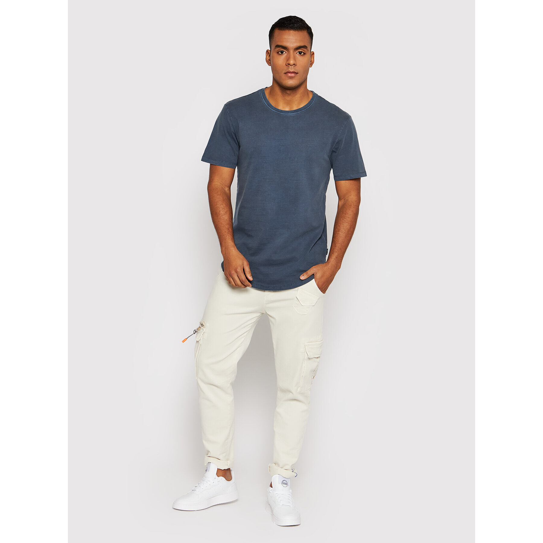 Only & Sons Тишърт Ron 22021069 Тъмносин Regular Fit - Pepit.bg