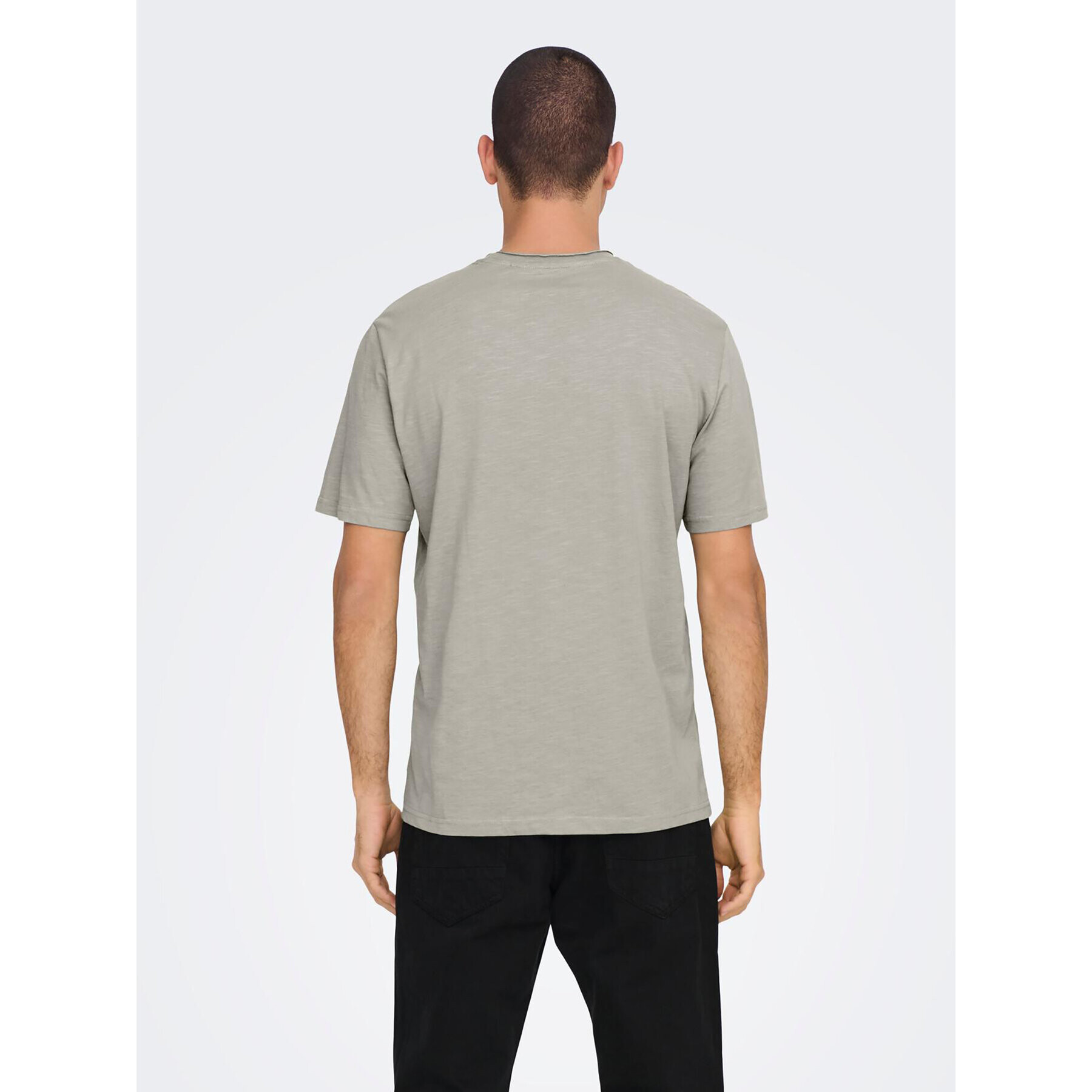 Only & Sons Тишърт Roy 22022531 Екрю Regular Fit - Pepit.bg