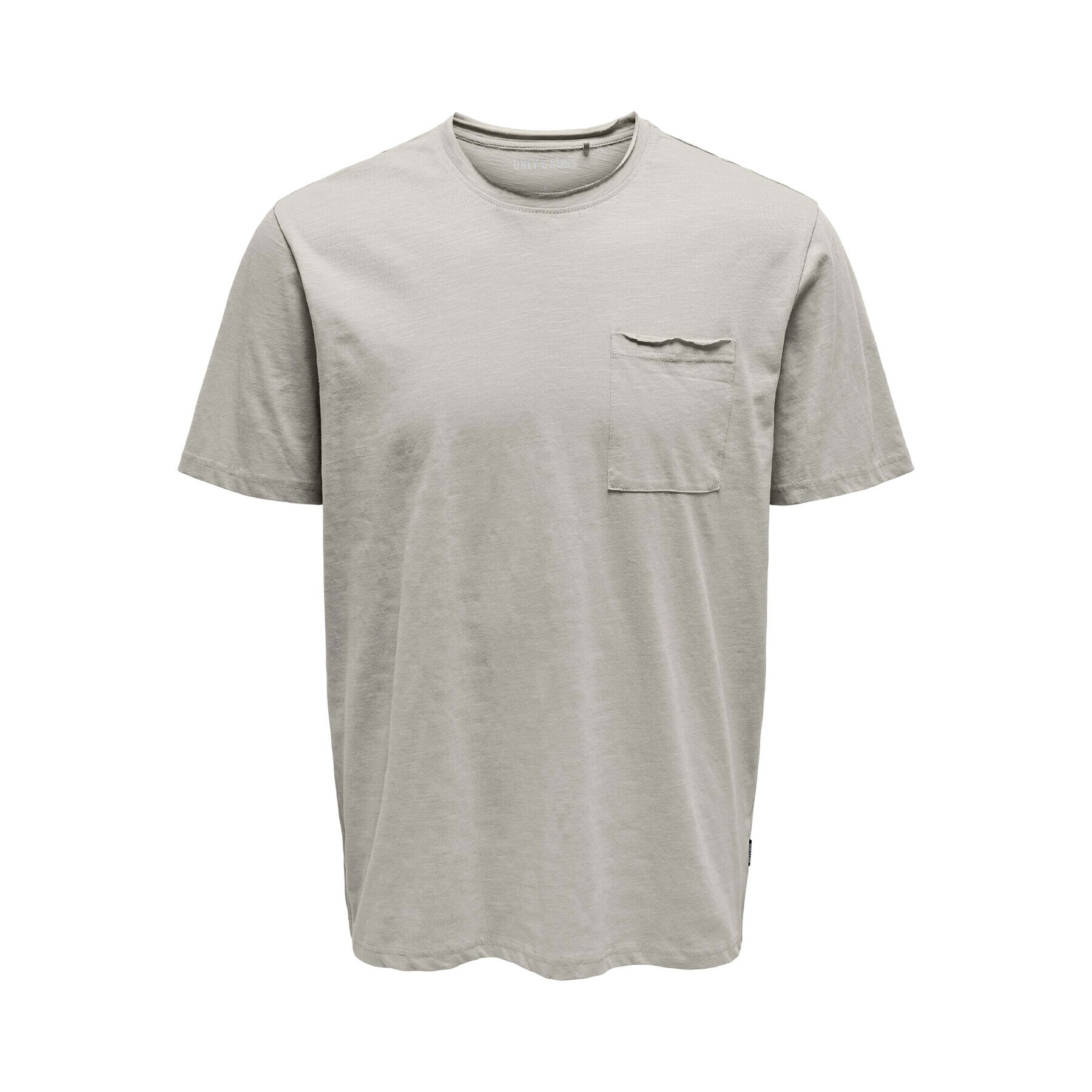Only & Sons Тишърт Roy 22022531 Екрю Regular Fit - Pepit.bg