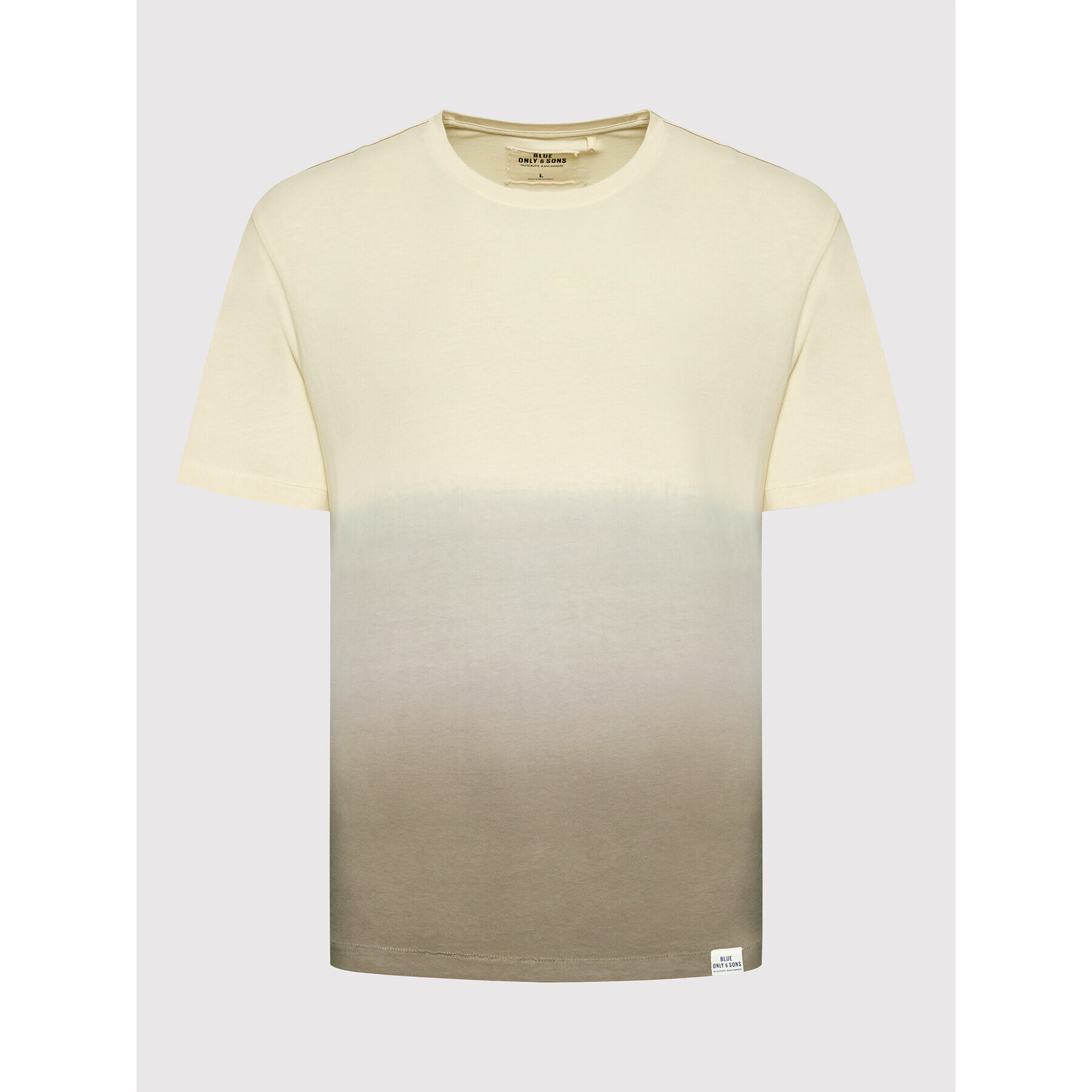 Only & Sons Тишърт Tyson 22019654 Бежов Regular Fit - Pepit.bg
