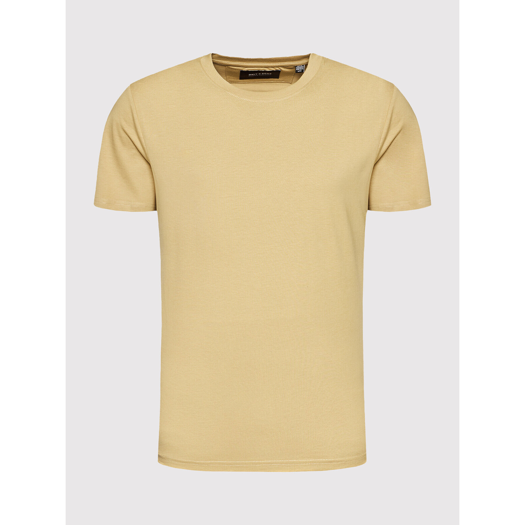 Only & Sons Тишърт Vincent 22020097 Бежов Regular Fit - Pepit.bg