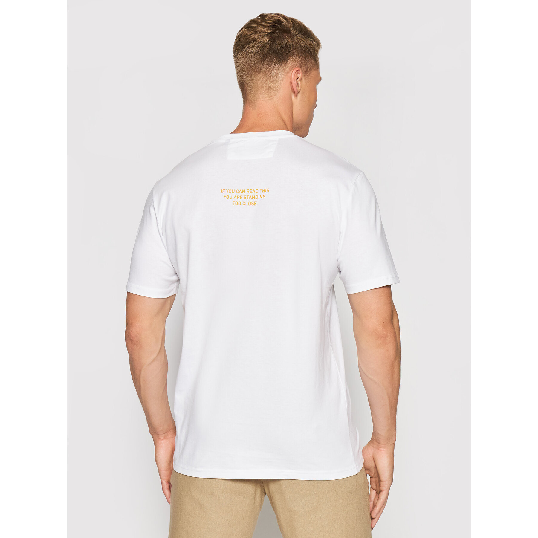 Only & Sons Тишърт Vincent 22020097 Бял Regular Fit - Pepit.bg