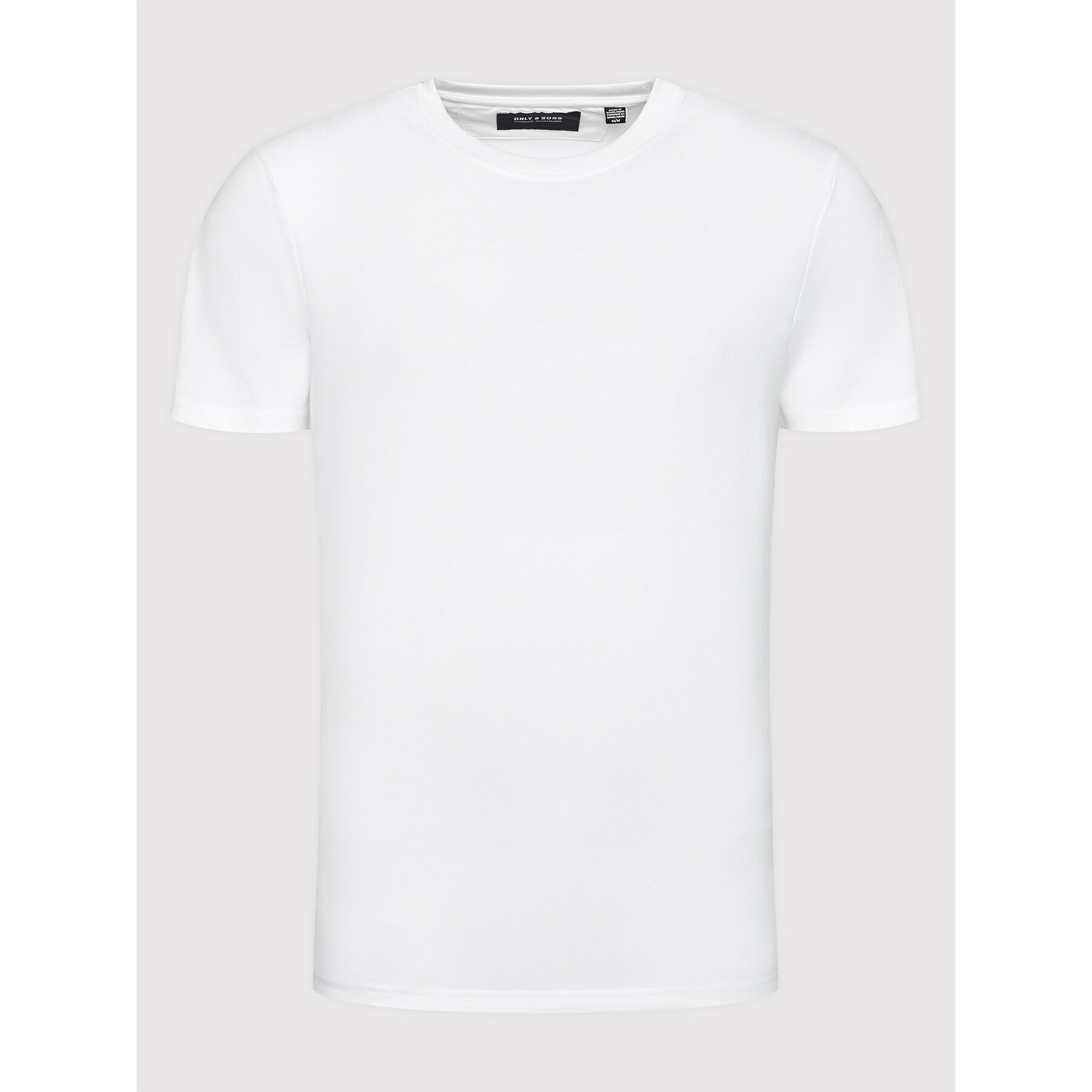 Only & Sons Тишърт Vincent 22020097 Бял Regular Fit - Pepit.bg