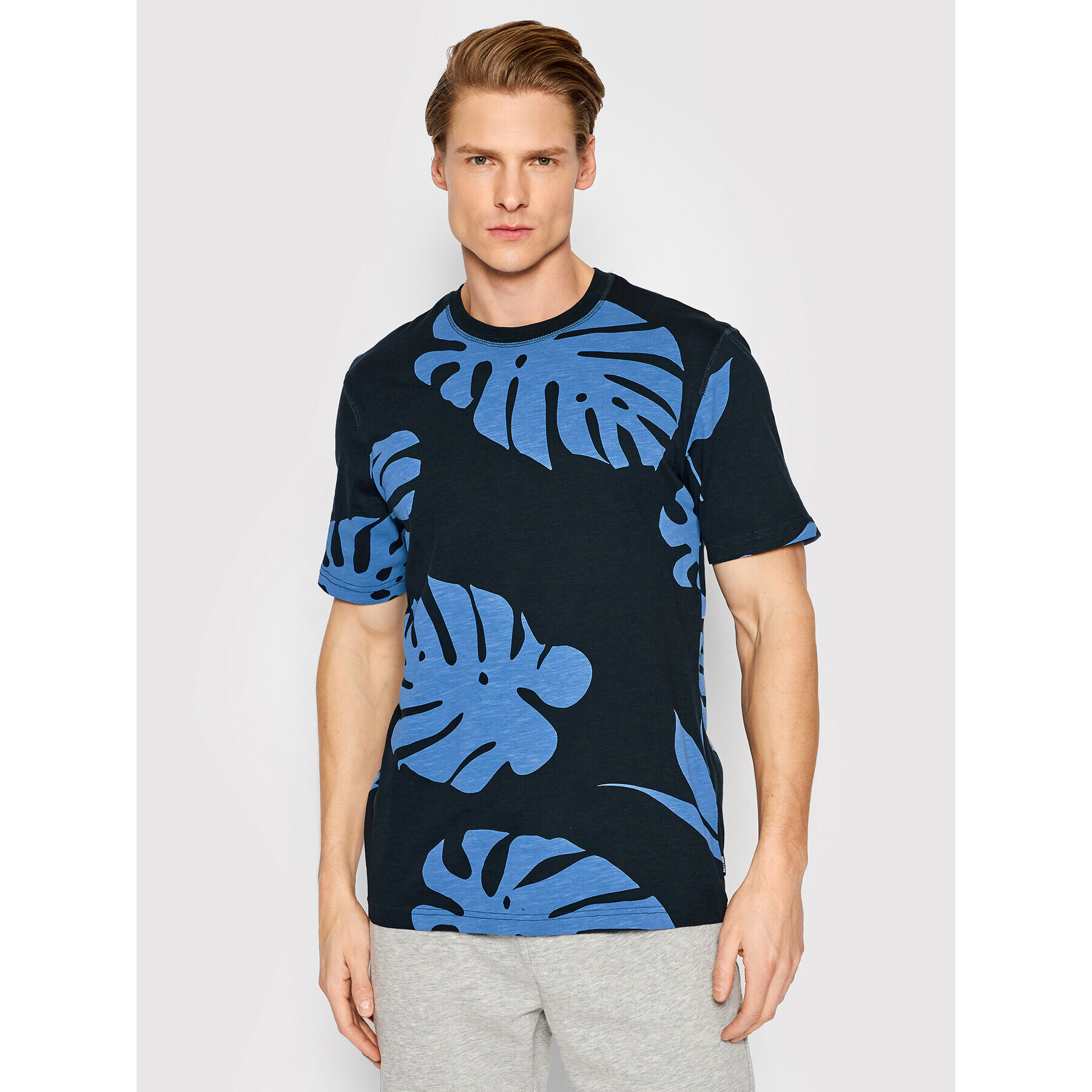 Only & Sons Тишърт Walter 22022132 Черен Regular Fit - Pepit.bg
