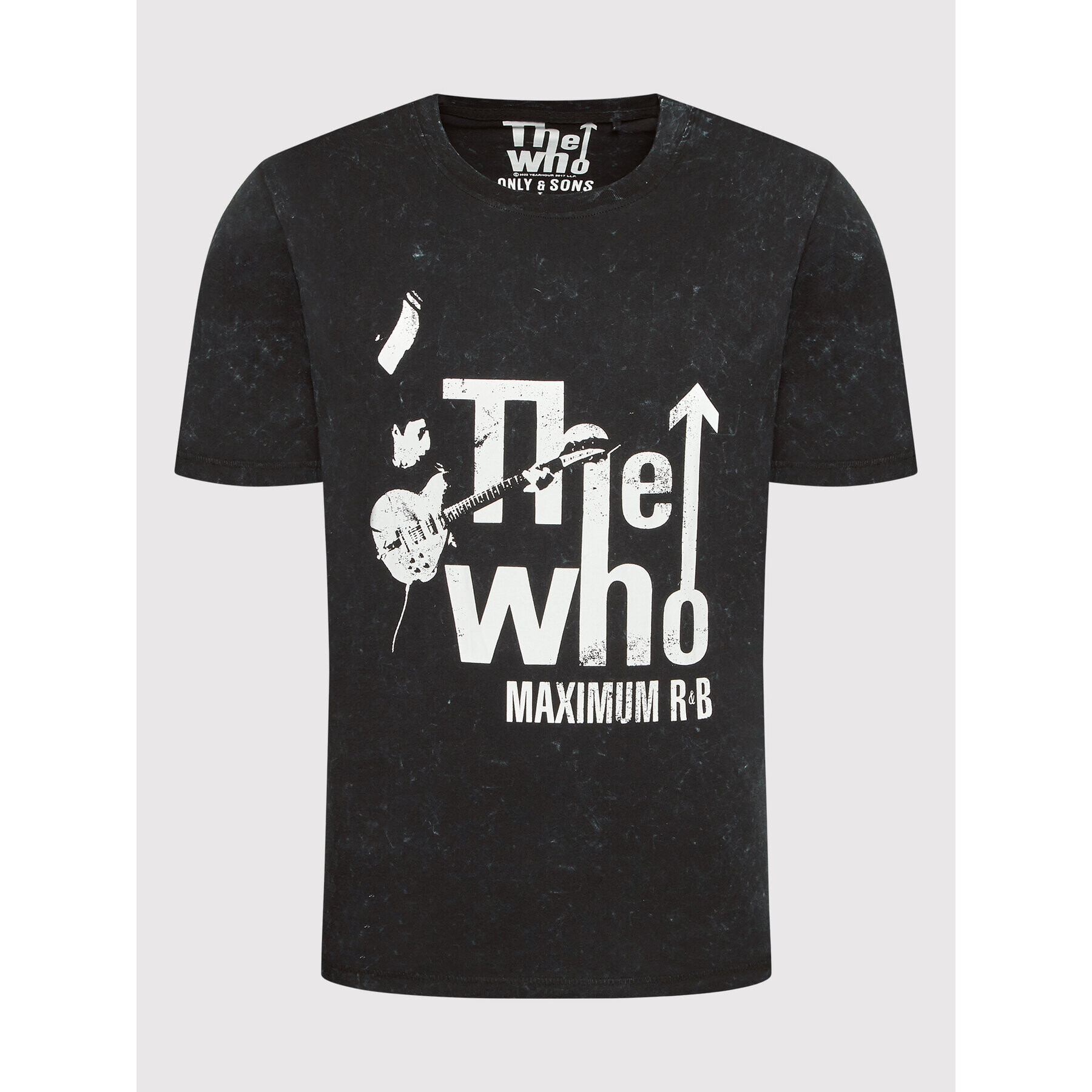 Only & Sons Тишърт Who 22021852 Черен Regular Fit - Pepit.bg