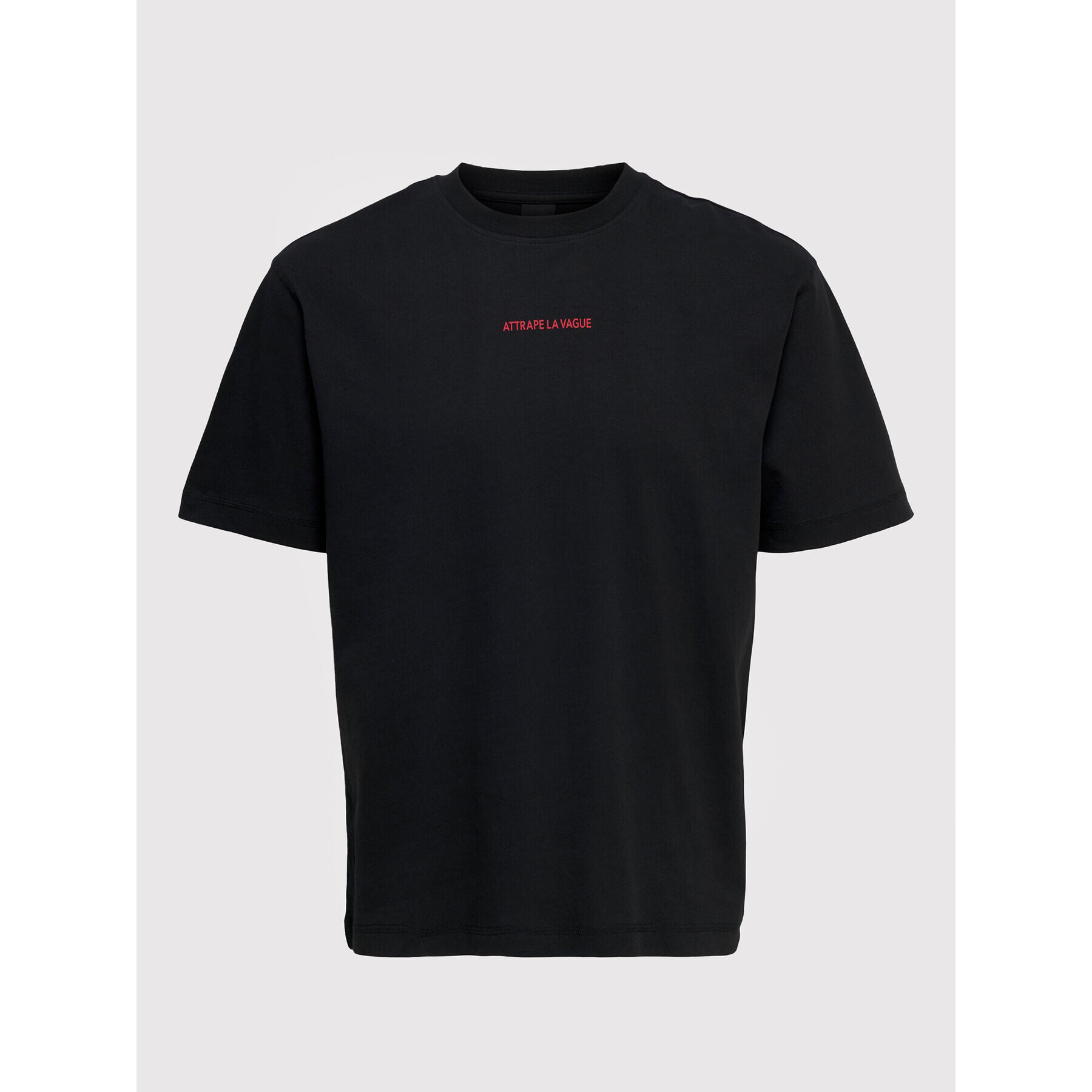Only & Sons Тишърт Wilbert 22022178 Черен Relaxed Fit - Pepit.bg