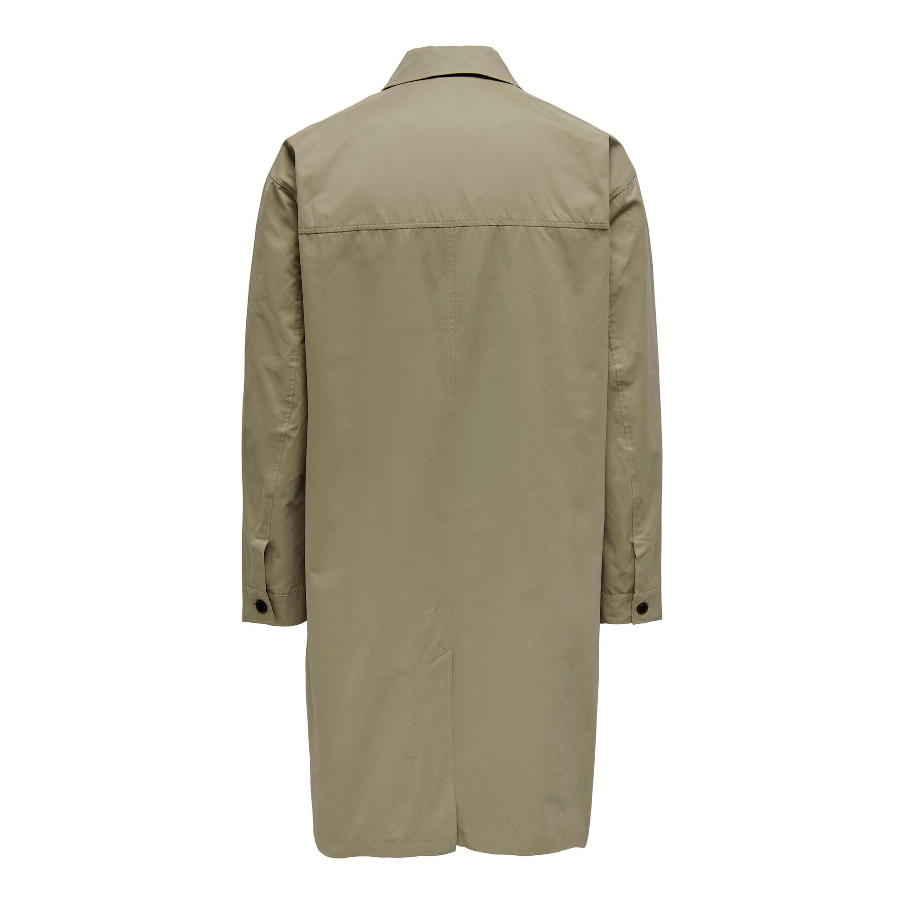 Only & Sons Тренч Malcom 22024246 Зелен Regular Fit - Pepit.bg