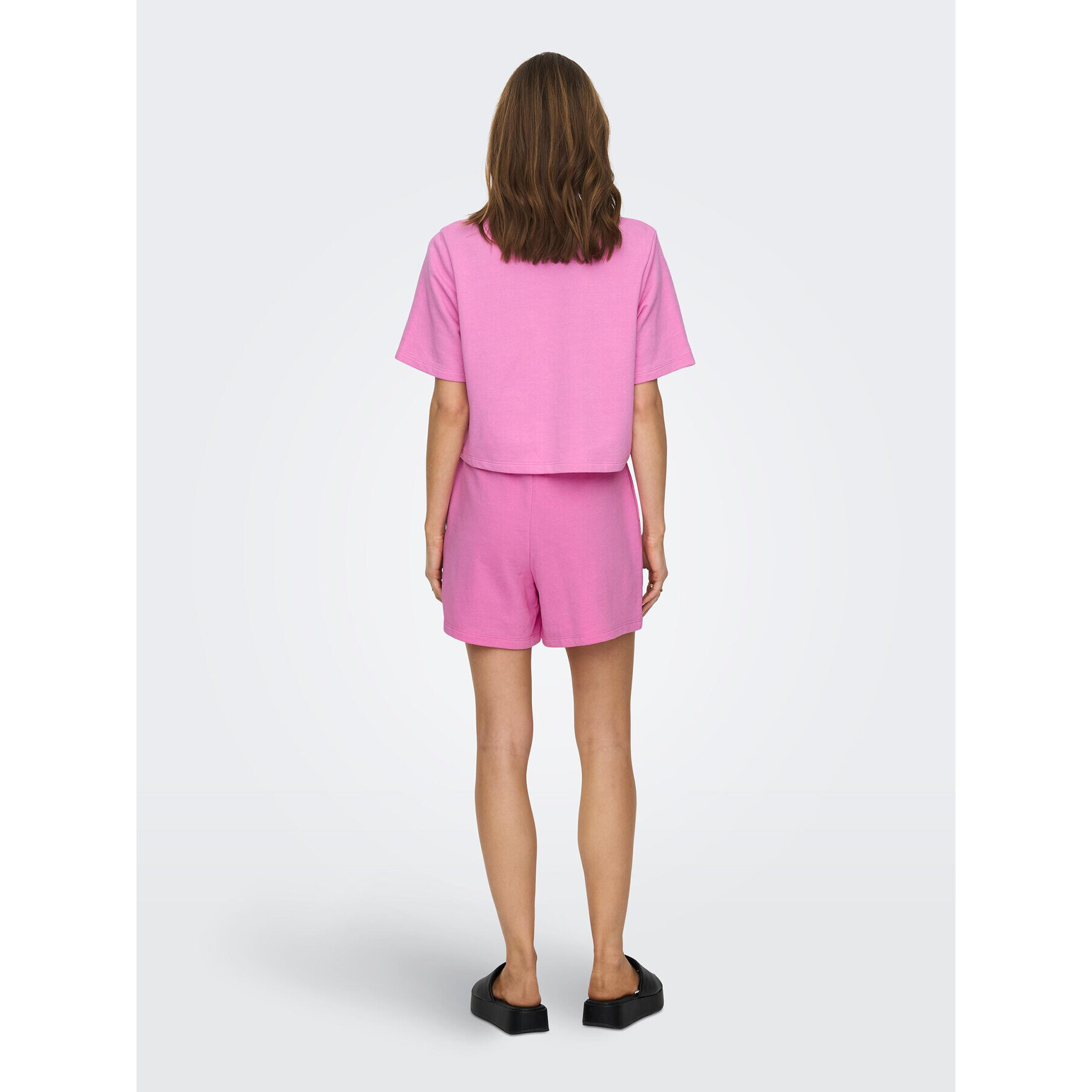 ONLY Спортни шорти 15293692 Розов Regular Fit - Pepit.bg