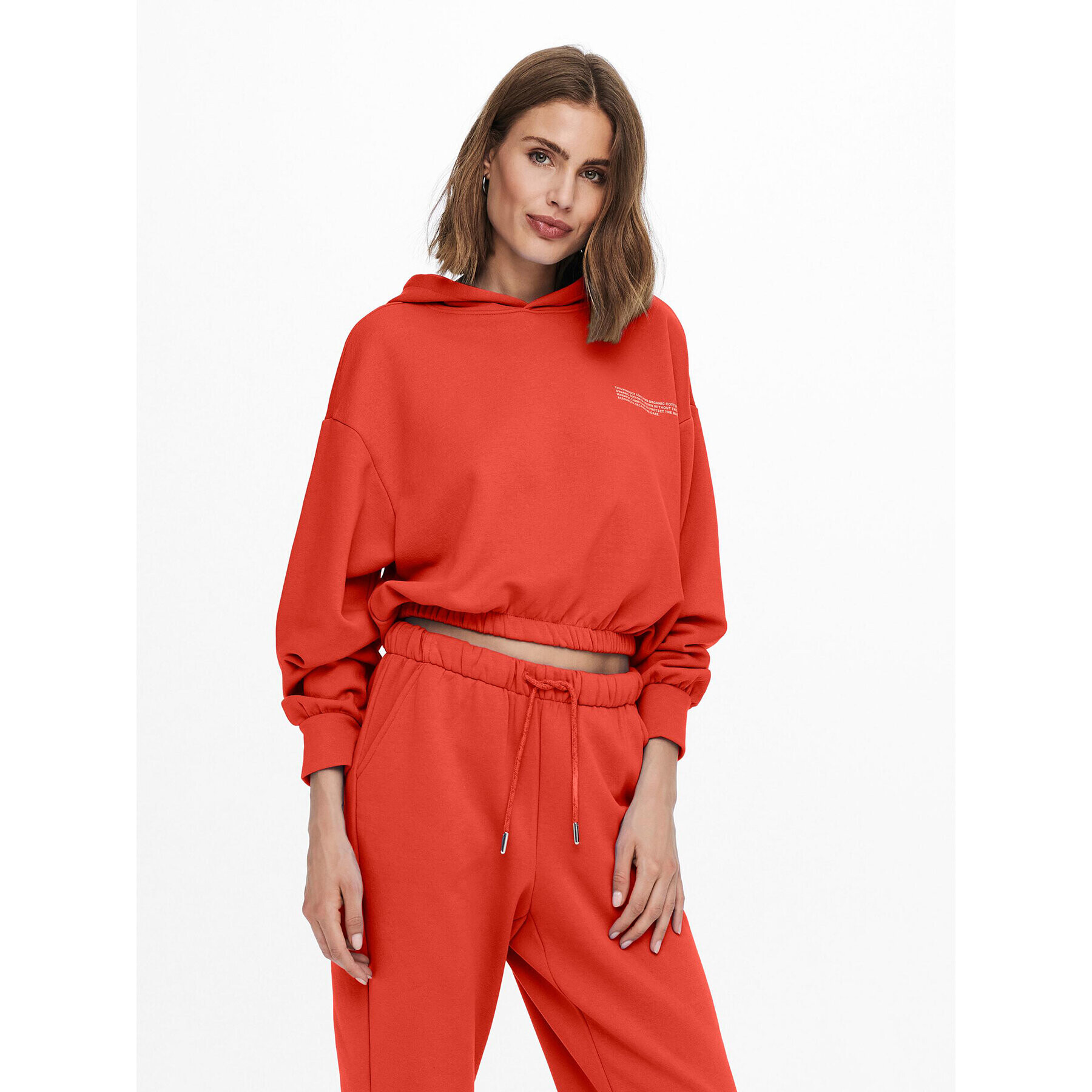 ONLY Суитшърт 15239888 Оранжев Regular Fit - Pepit.bg