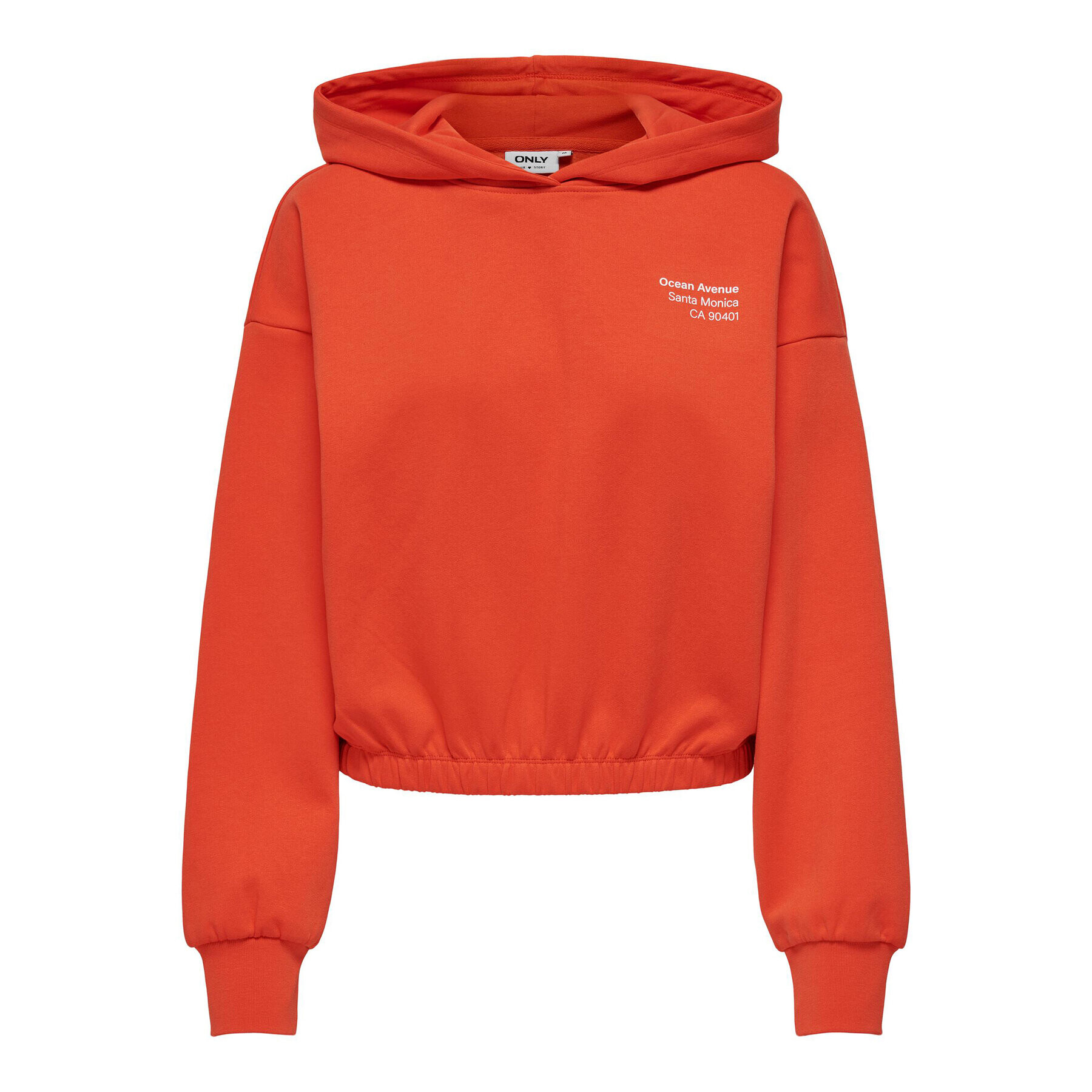 ONLY Суитшърт 15239888 Оранжев Regular Fit - Pepit.bg