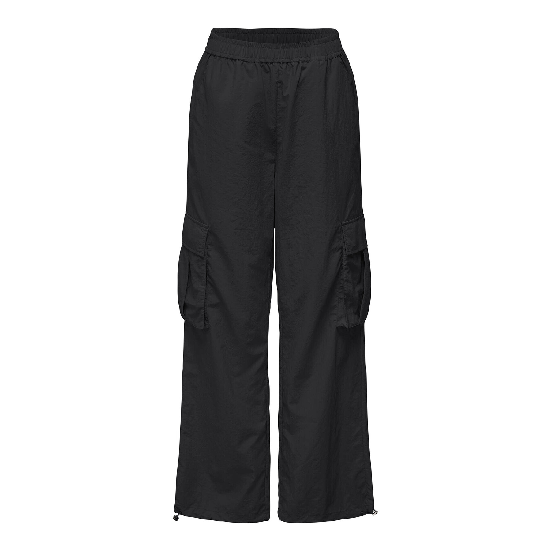 ONLY Текстилни панталони 15288248 Черен Cargo Fit - Pepit.bg