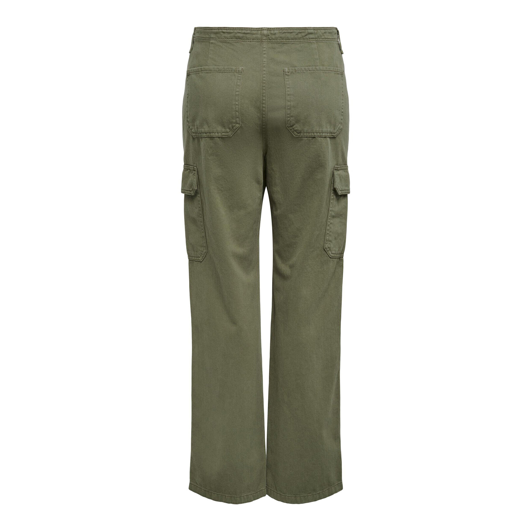 ONLY Текстилни панталони 15300976 Зелен Loose Fit - Pepit.bg