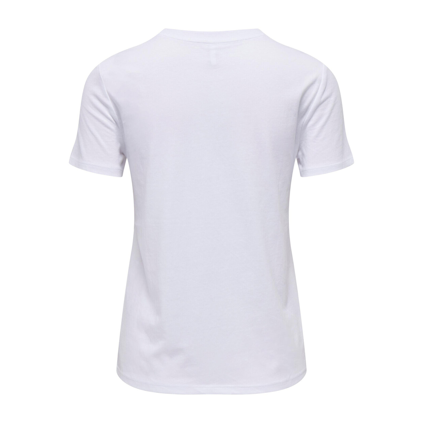 ONLY Тишърт 15266625 Бял Regular Fit - Pepit.bg