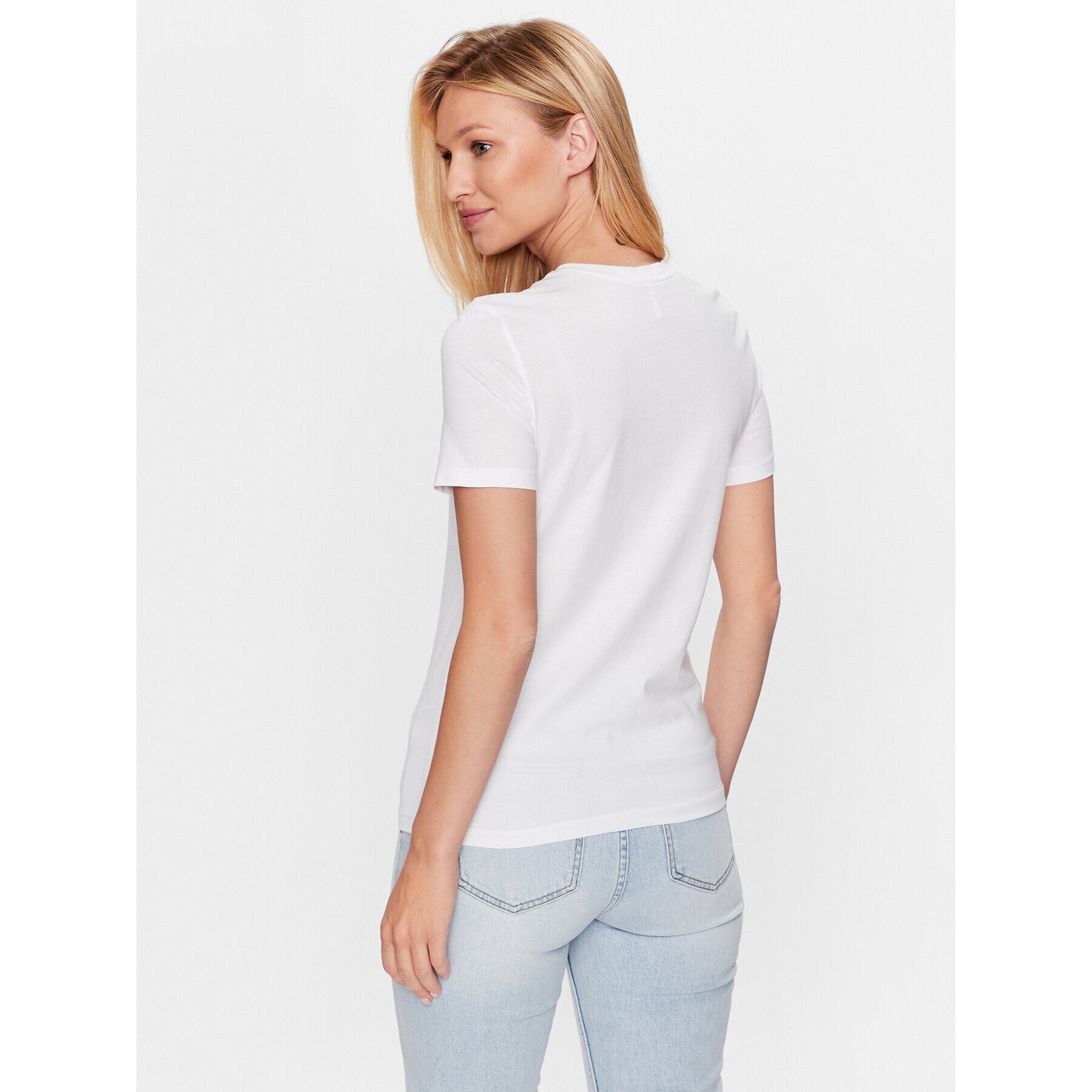 ONLY Тишърт 15286720 Бял Regular Fit - Pepit.bg