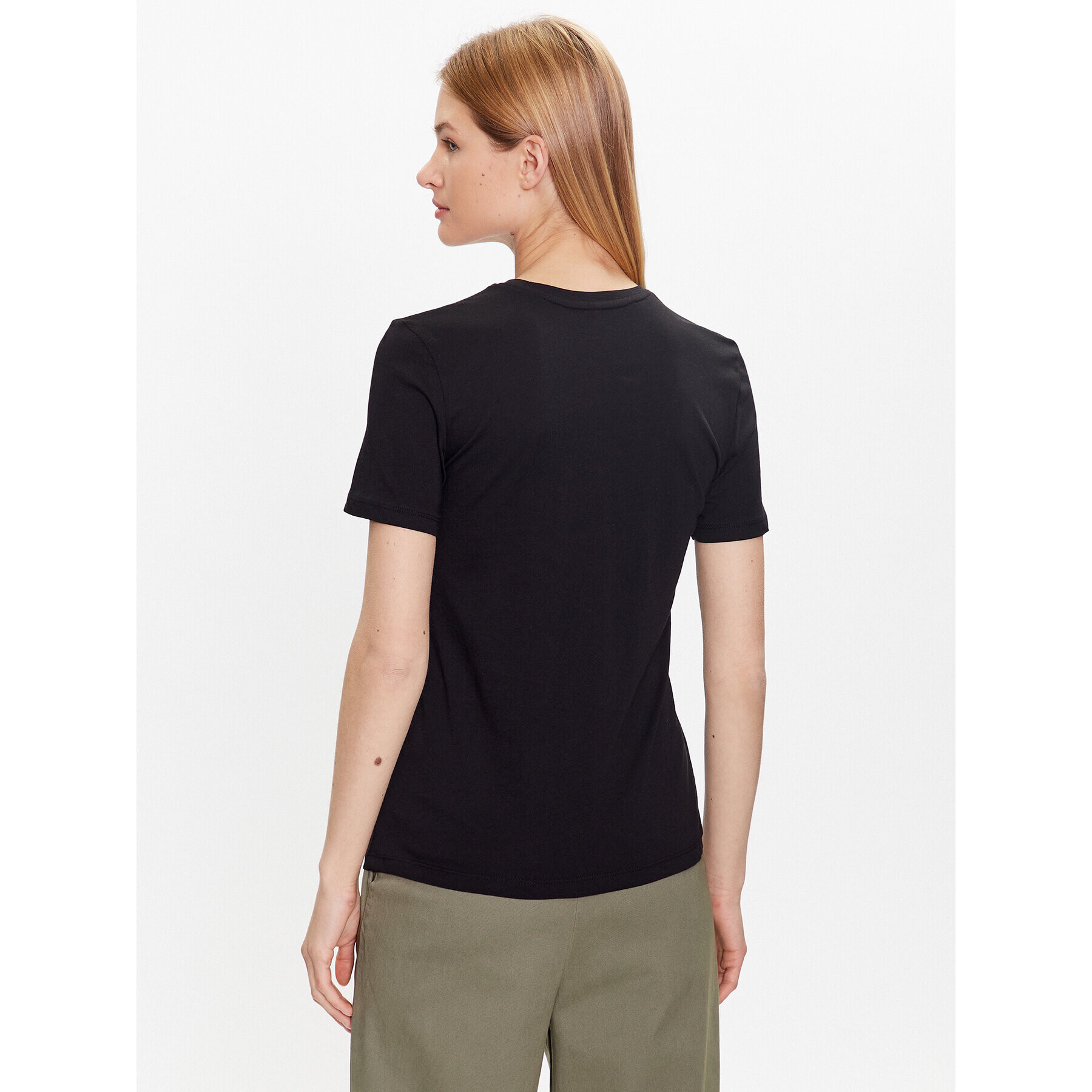 ONLY Тишърт 15286720 Черен Regular Fit - Pepit.bg