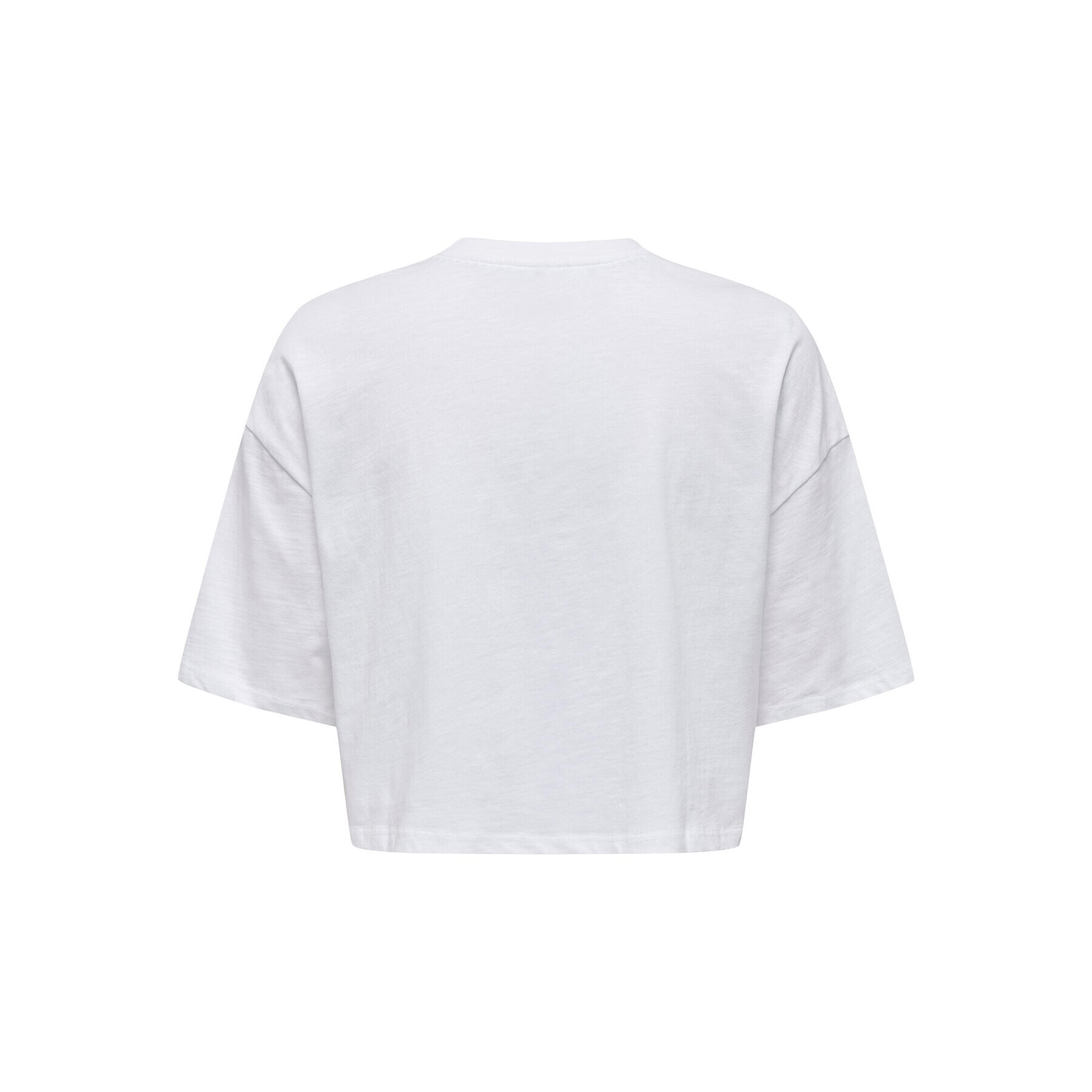 ONLY Тишърт 15296237 Бял Regular Fit - Pepit.bg