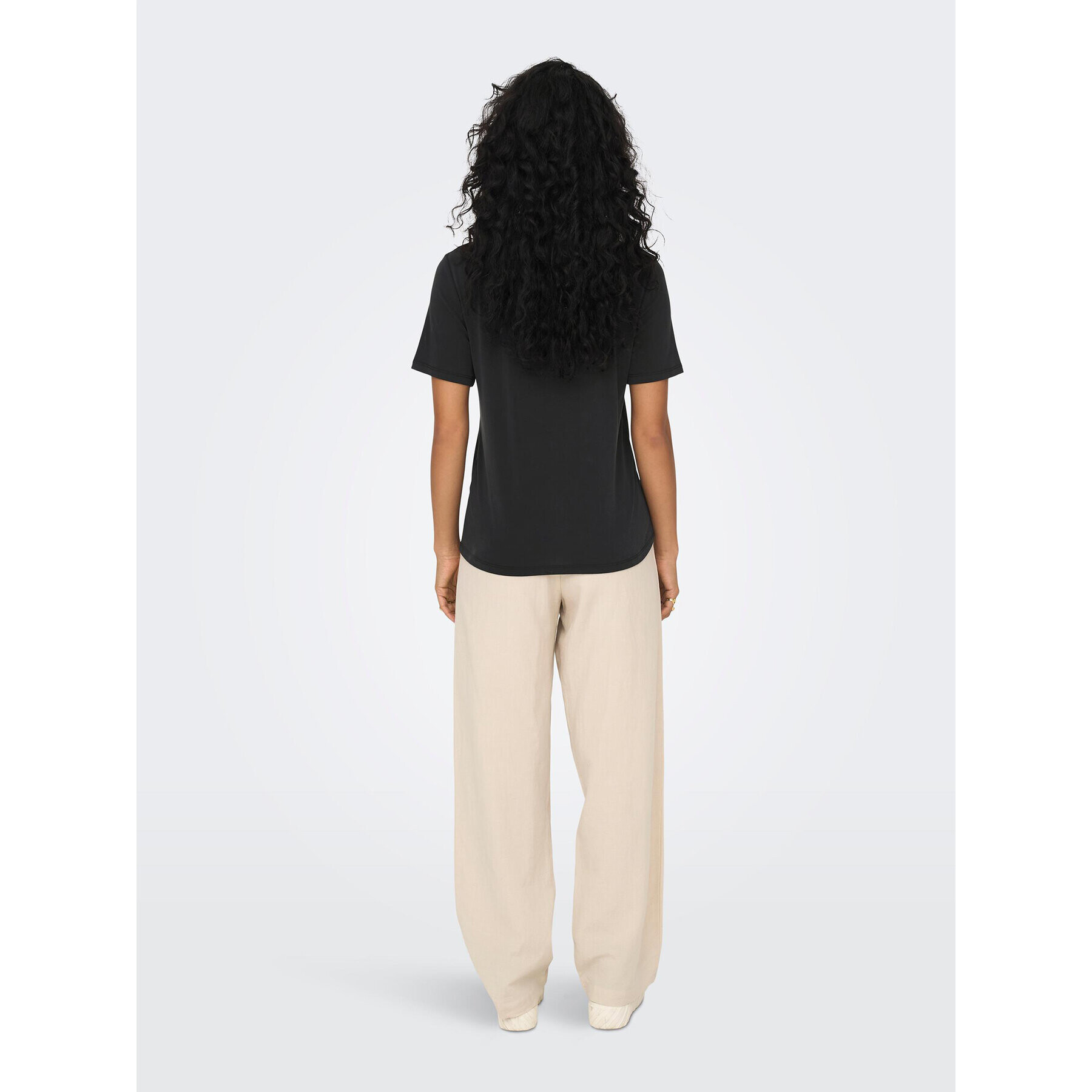ONLY Тишърт 15303212 Черен Regular Fit - Pepit.bg