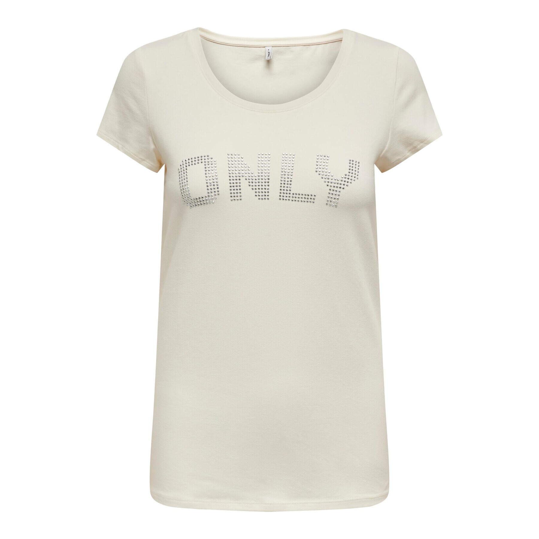 ONLY Тишърт 15316416 Бял Slim Fit - Pepit.bg