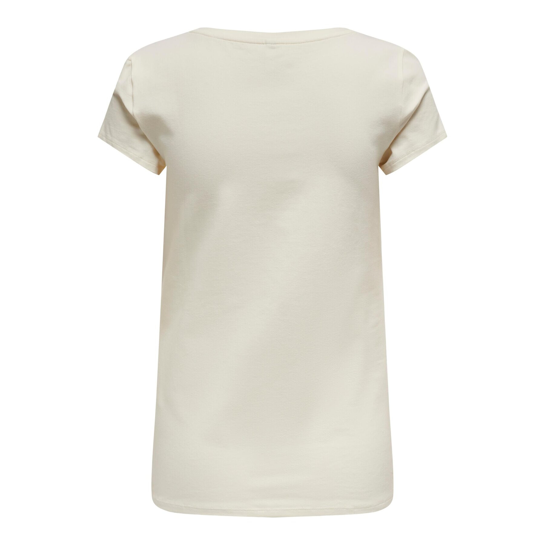 ONLY Тишърт 15316416 Бял Slim Fit - Pepit.bg