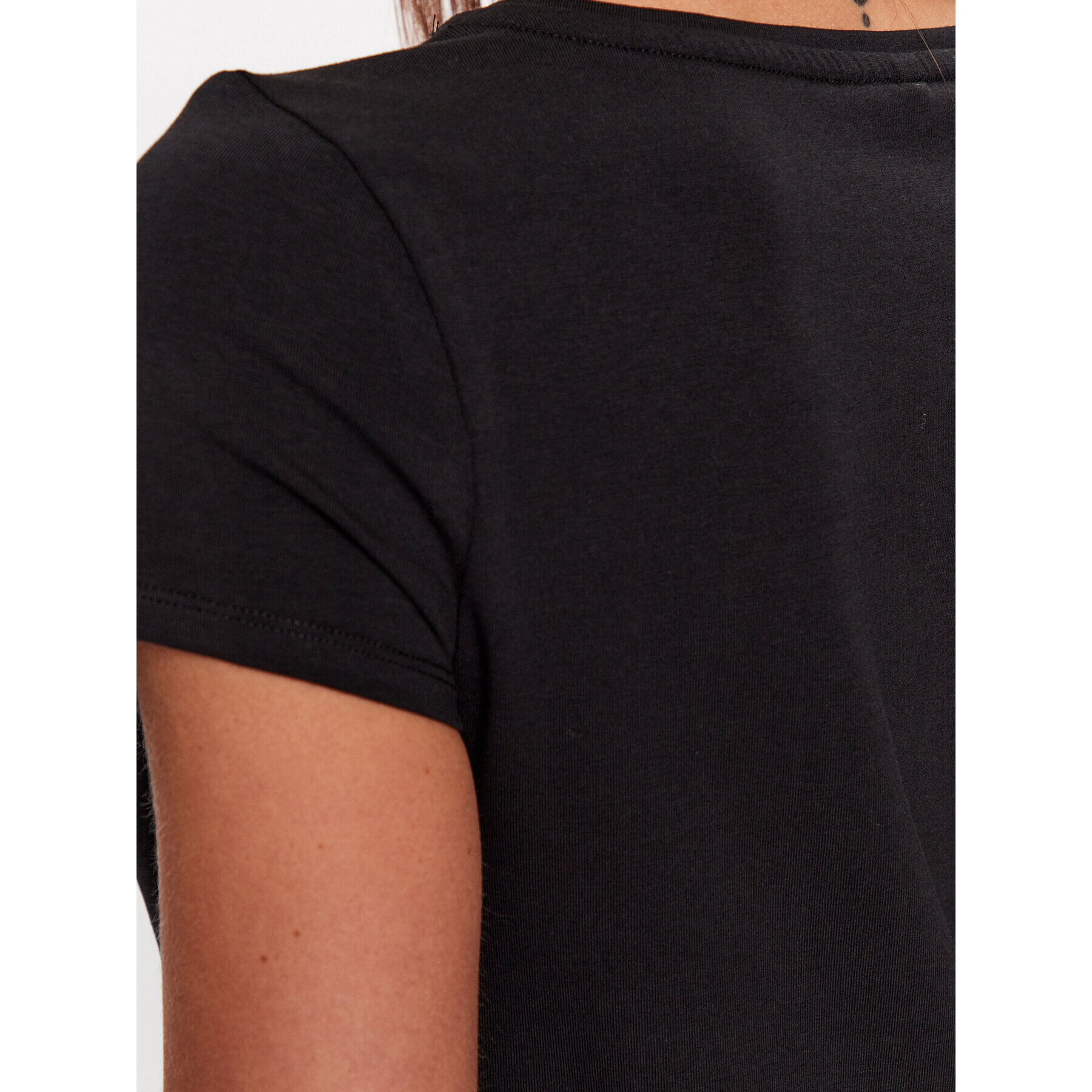 ONLY Тишърт 15316416 Черен Slim Fit - Pepit.bg