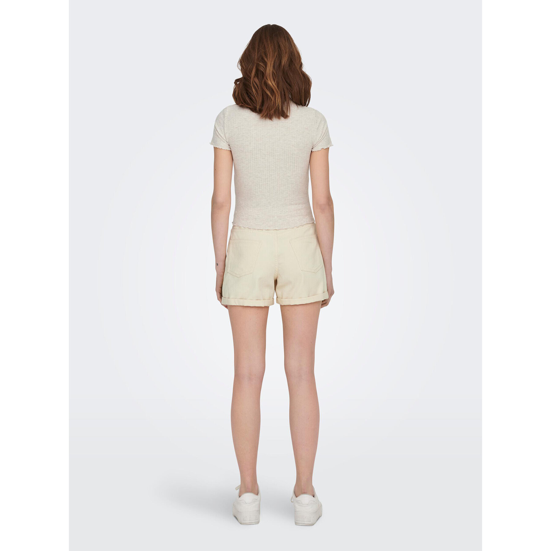 ONLY Тишърт Emma 15201206 Сив Regular Fit - Pepit.bg