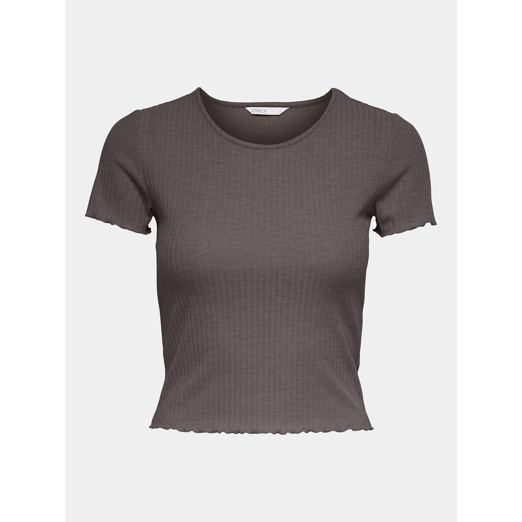 ONLY Тишърт Emma 15201206 Сив Slim Fit - Pepit.bg