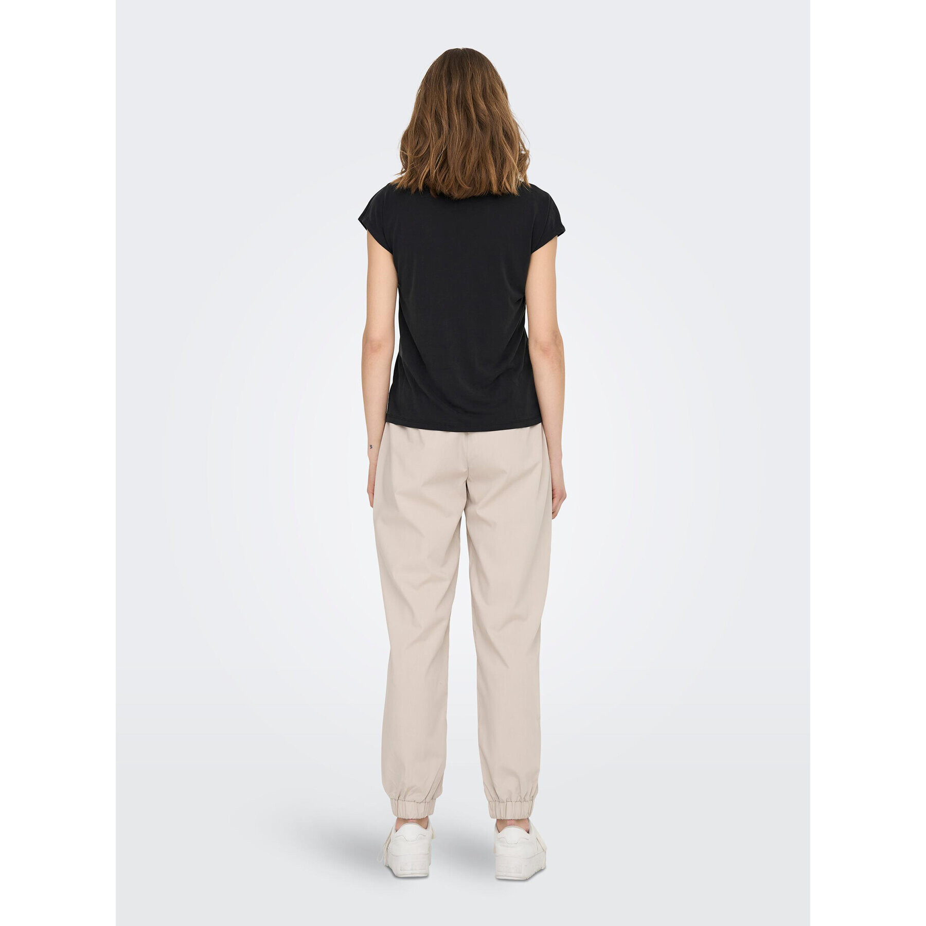 ONLY Тишърт Free 15287041 Черен Regular Fit - Pepit.bg