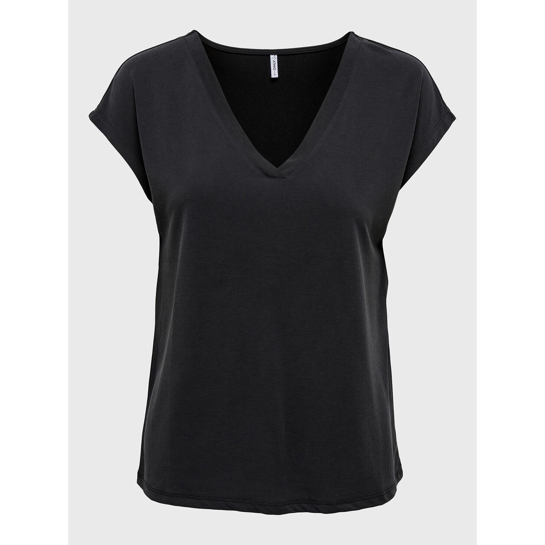 ONLY Тишърт Free 15287041 Черен Regular Fit - Pepit.bg